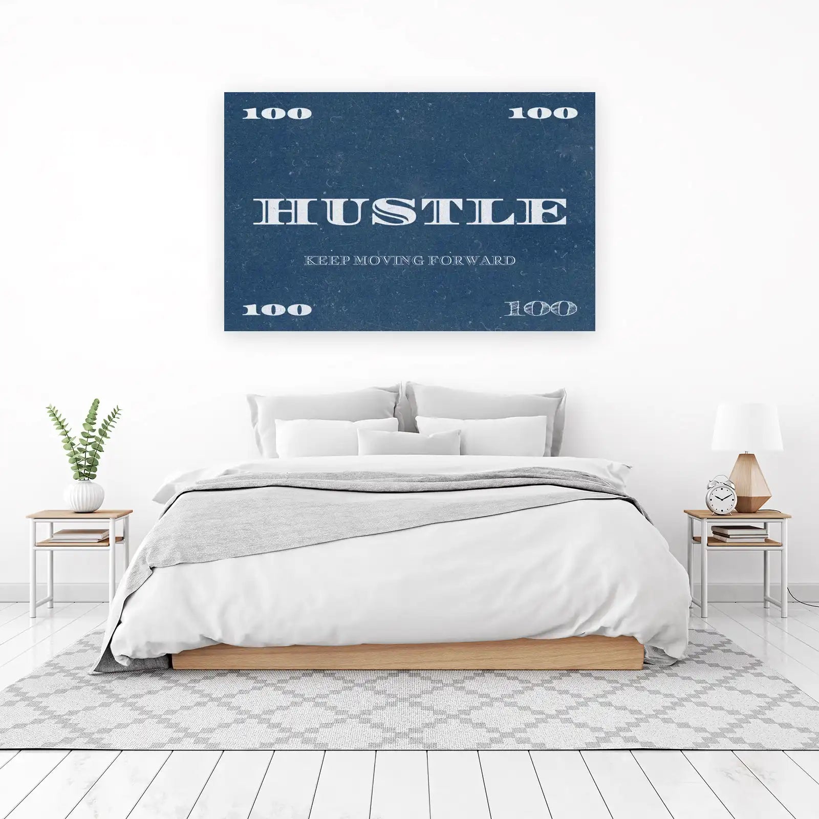Inspirational Hustle & Motivation Wall Art