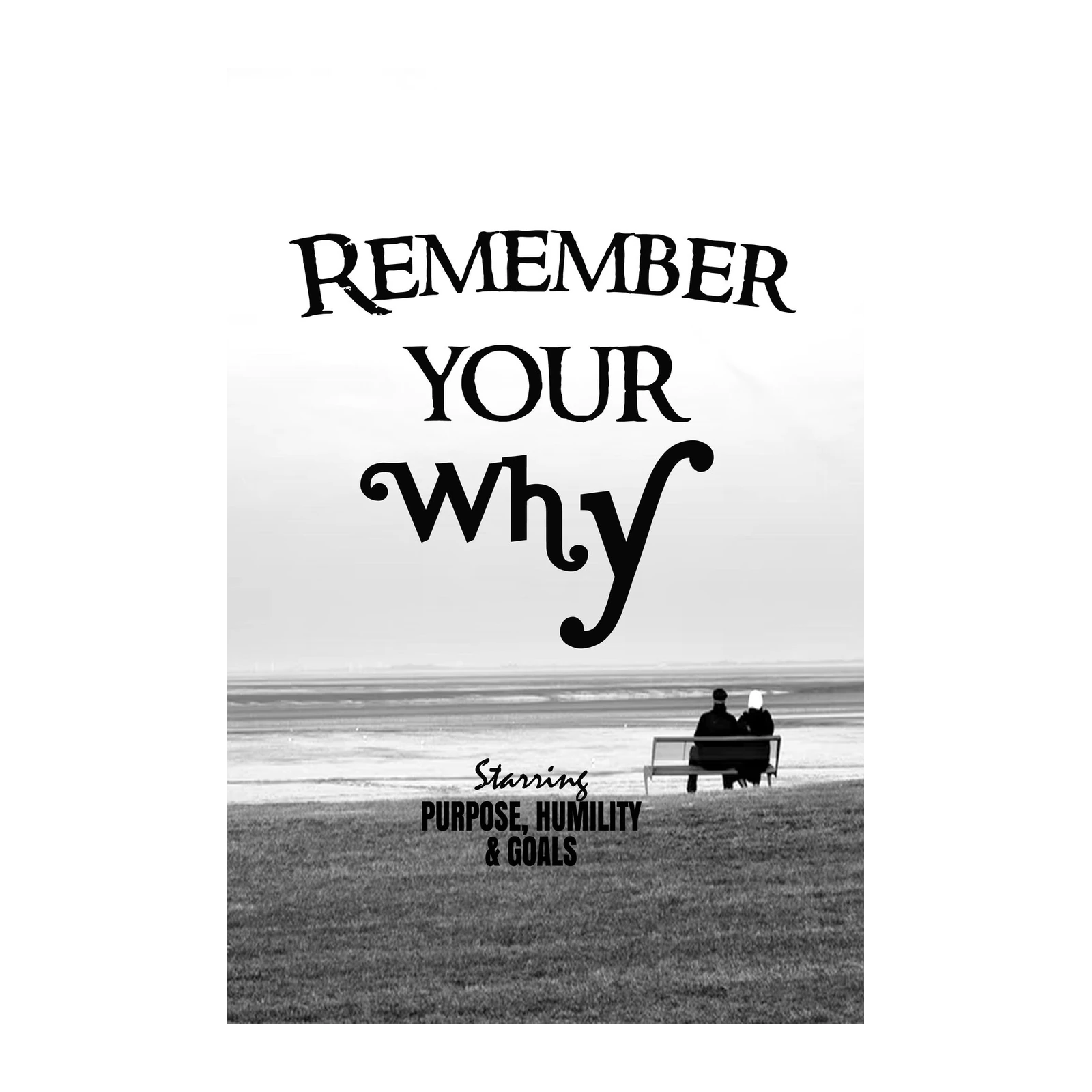 Motivational 'Remember Your Why' Wall Art