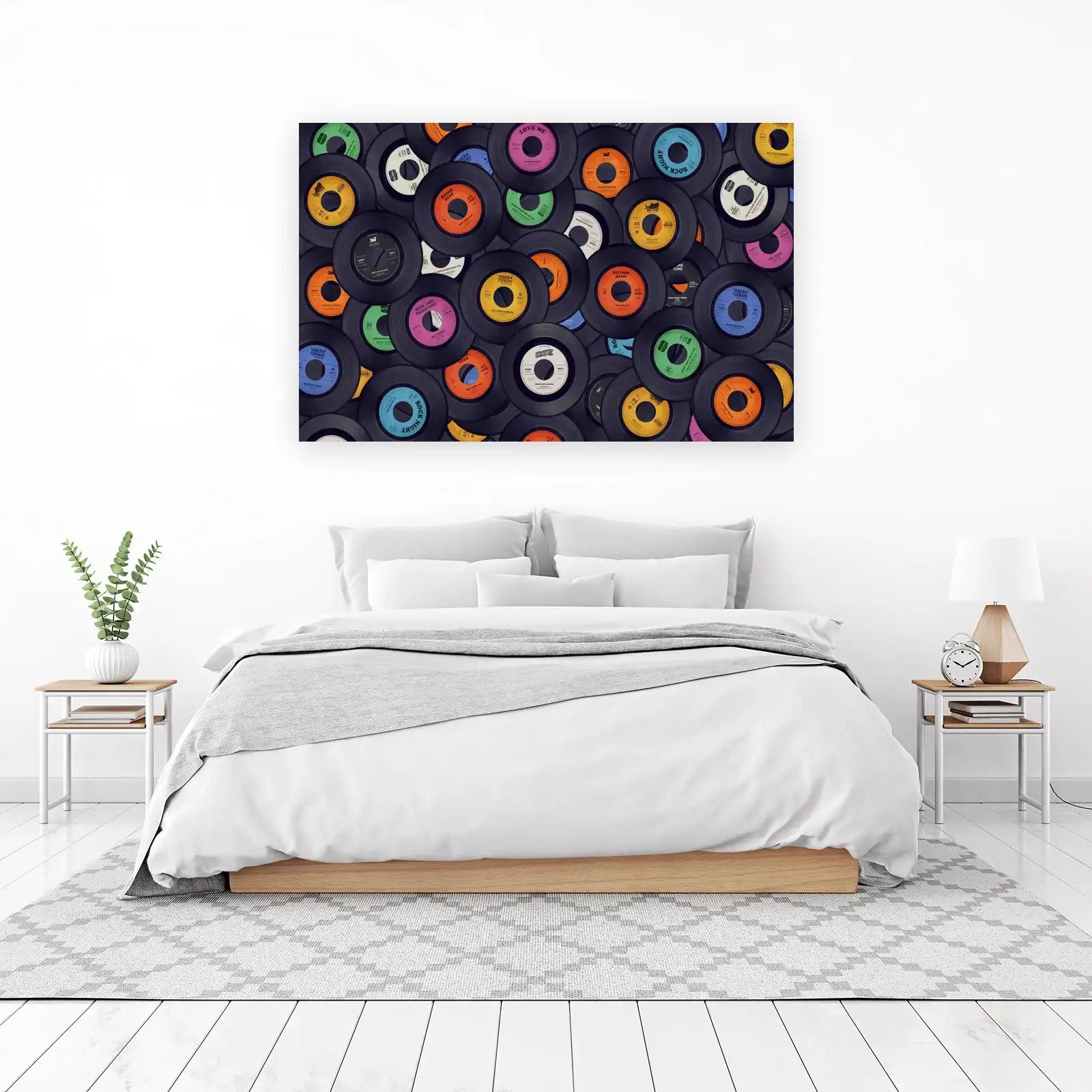 Retro Vinyl Record Wall Art Wall Art