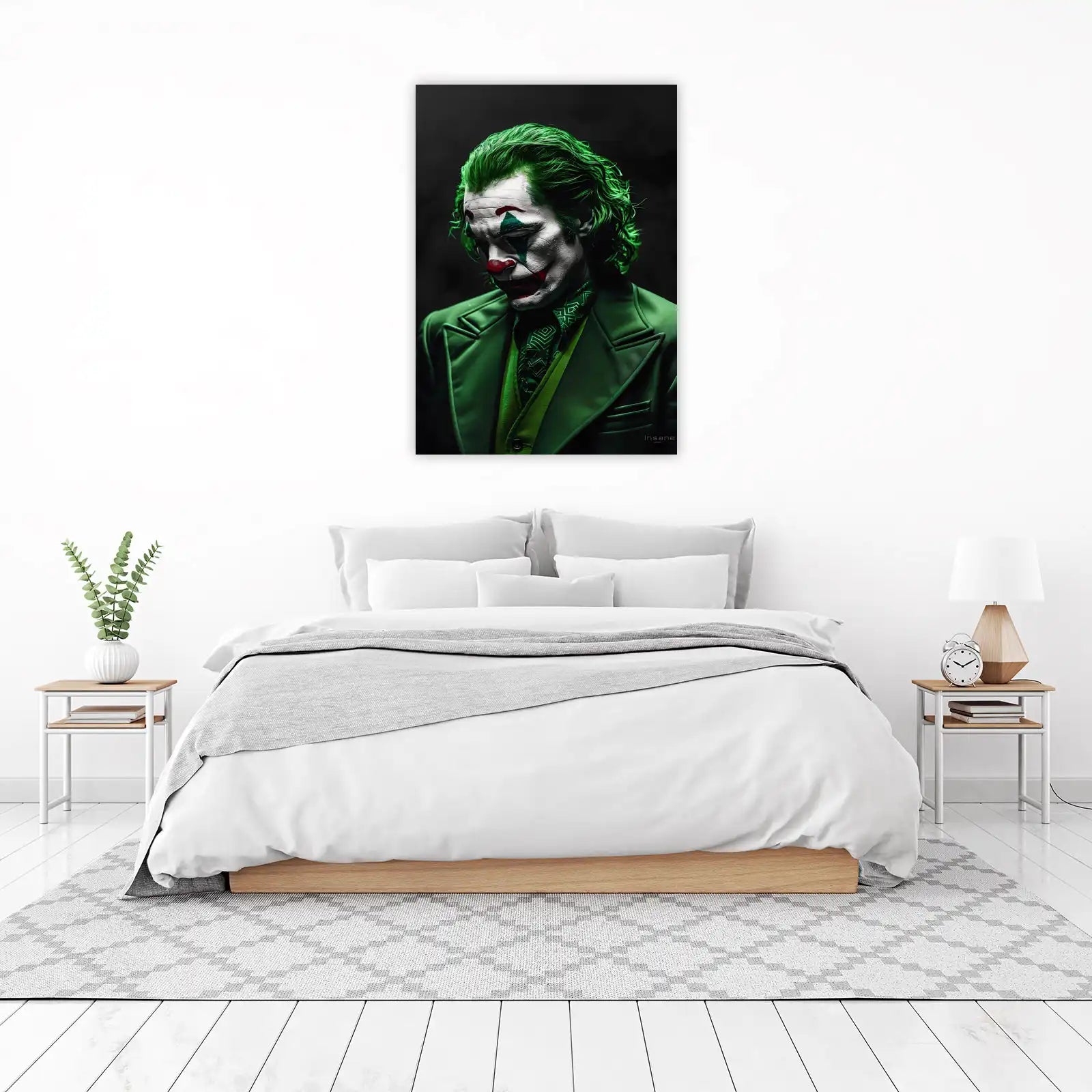 Iconic Joker Portrait Wall Art