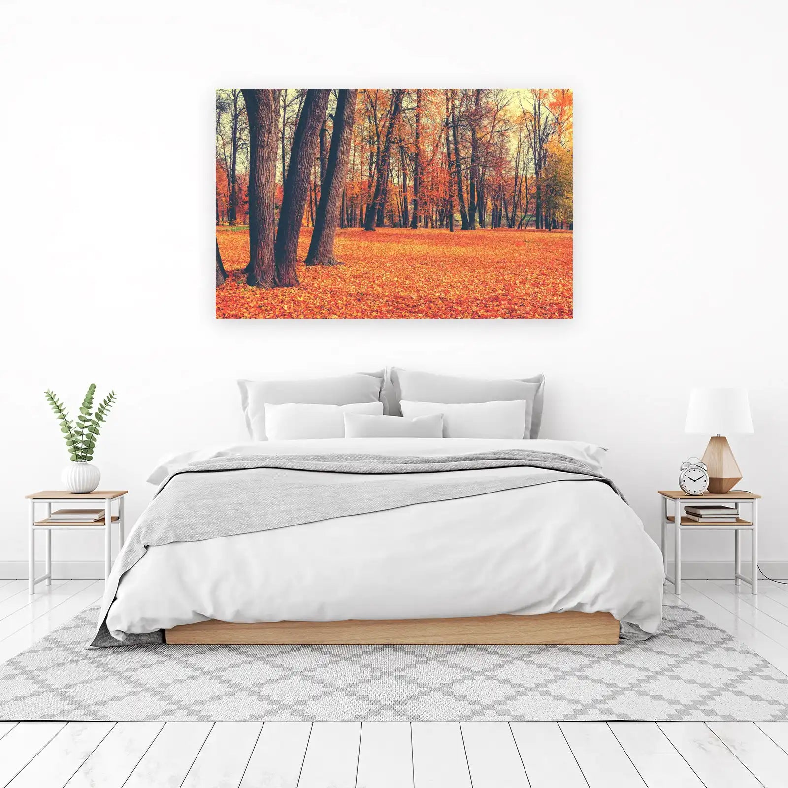 Autumn Forest Canopy Wall Art