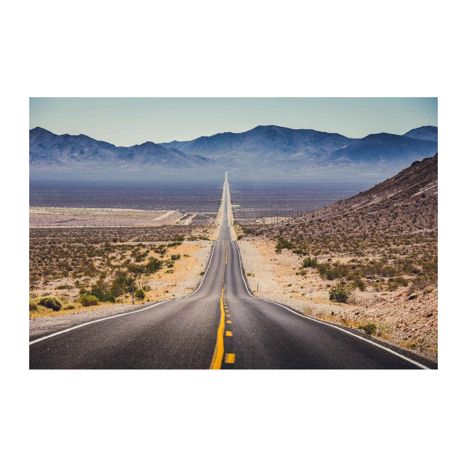 Desert Road Infinity Wall Art