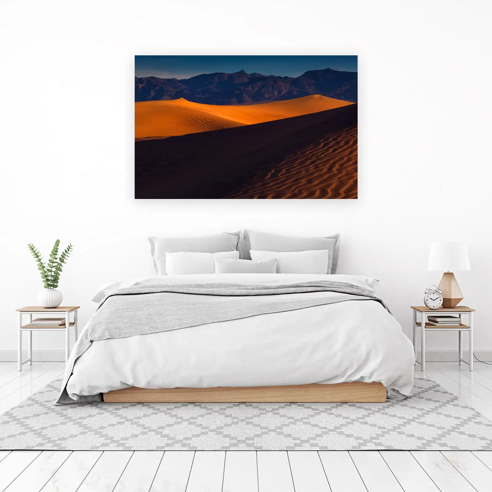 Golden Desert Dunes Wall Art