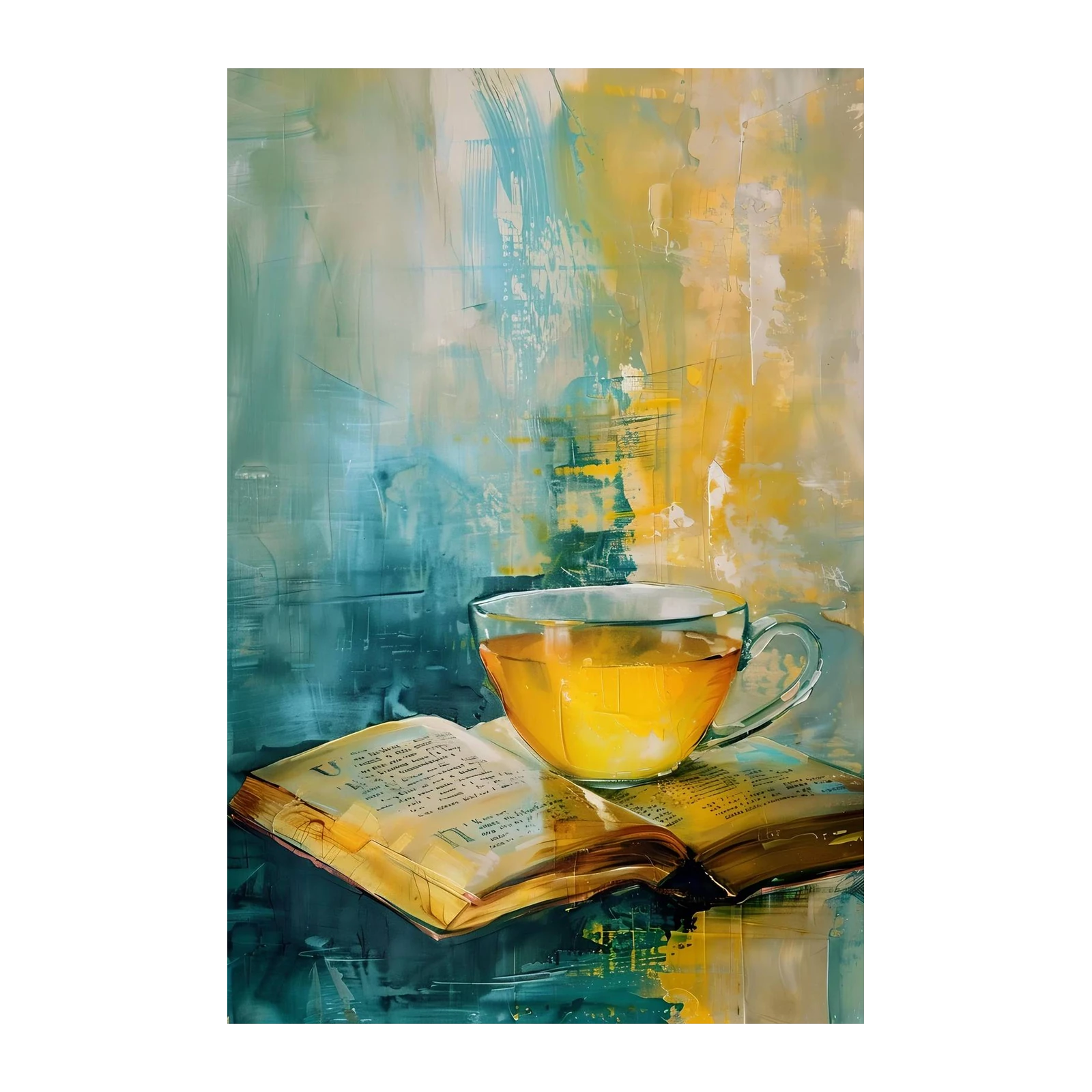 Tranquil Tea & Tales Wall Art