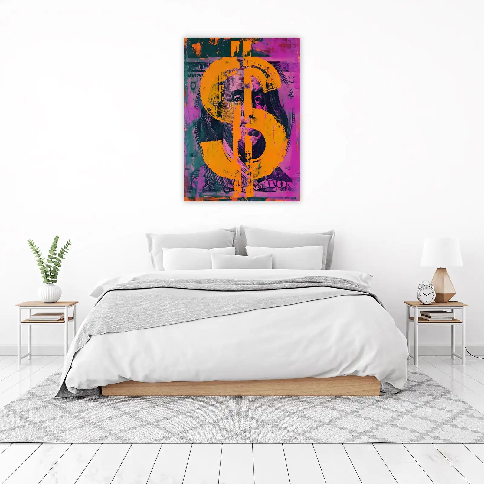 Bold Dollar Sign Art Wall Art