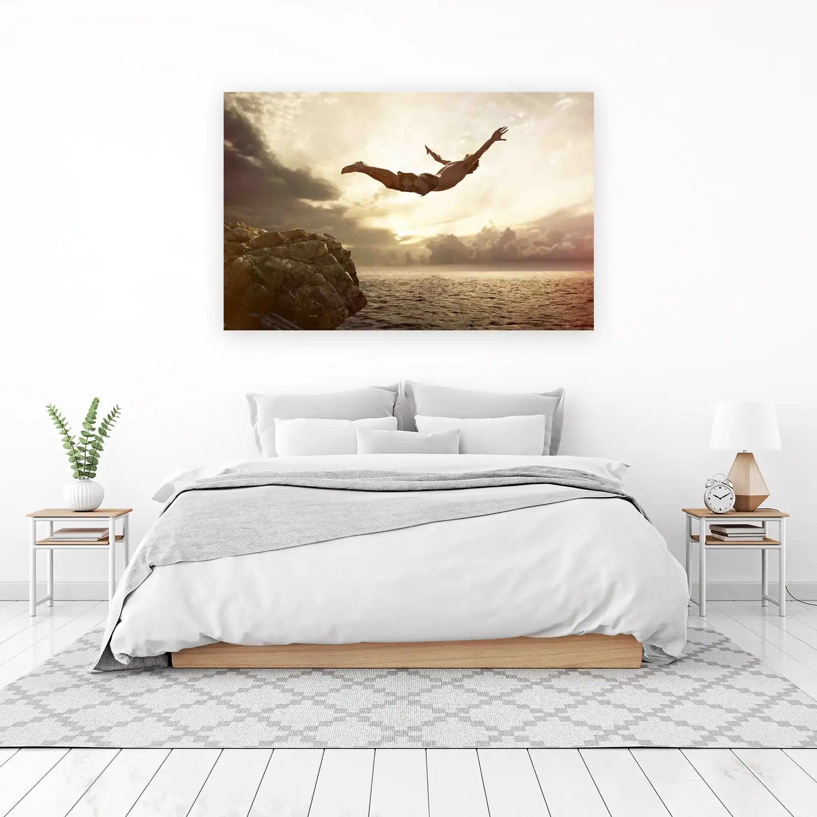 Cliff Diver Adventure Wall Art