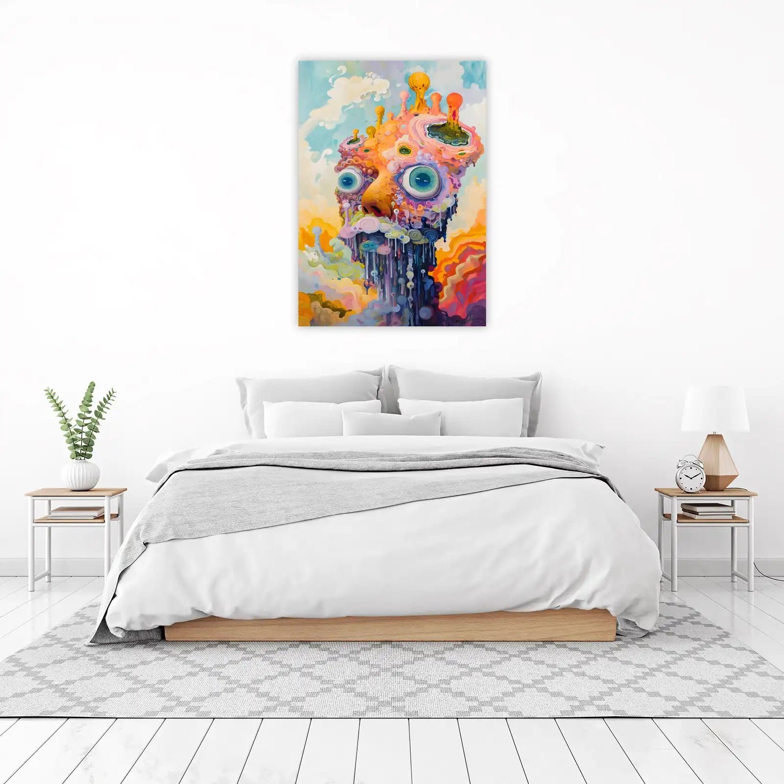 Surreal Dreamscape Big Eyes Wall Art