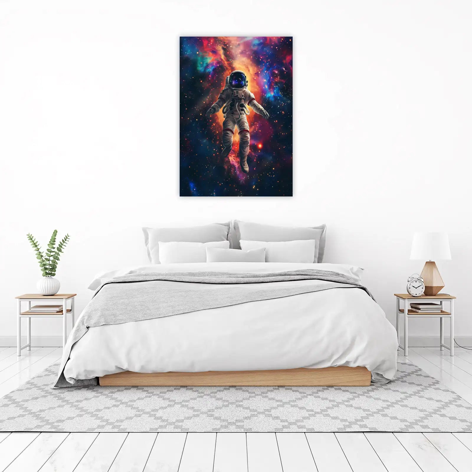 Astronaut Nebula Dreams Wall Art