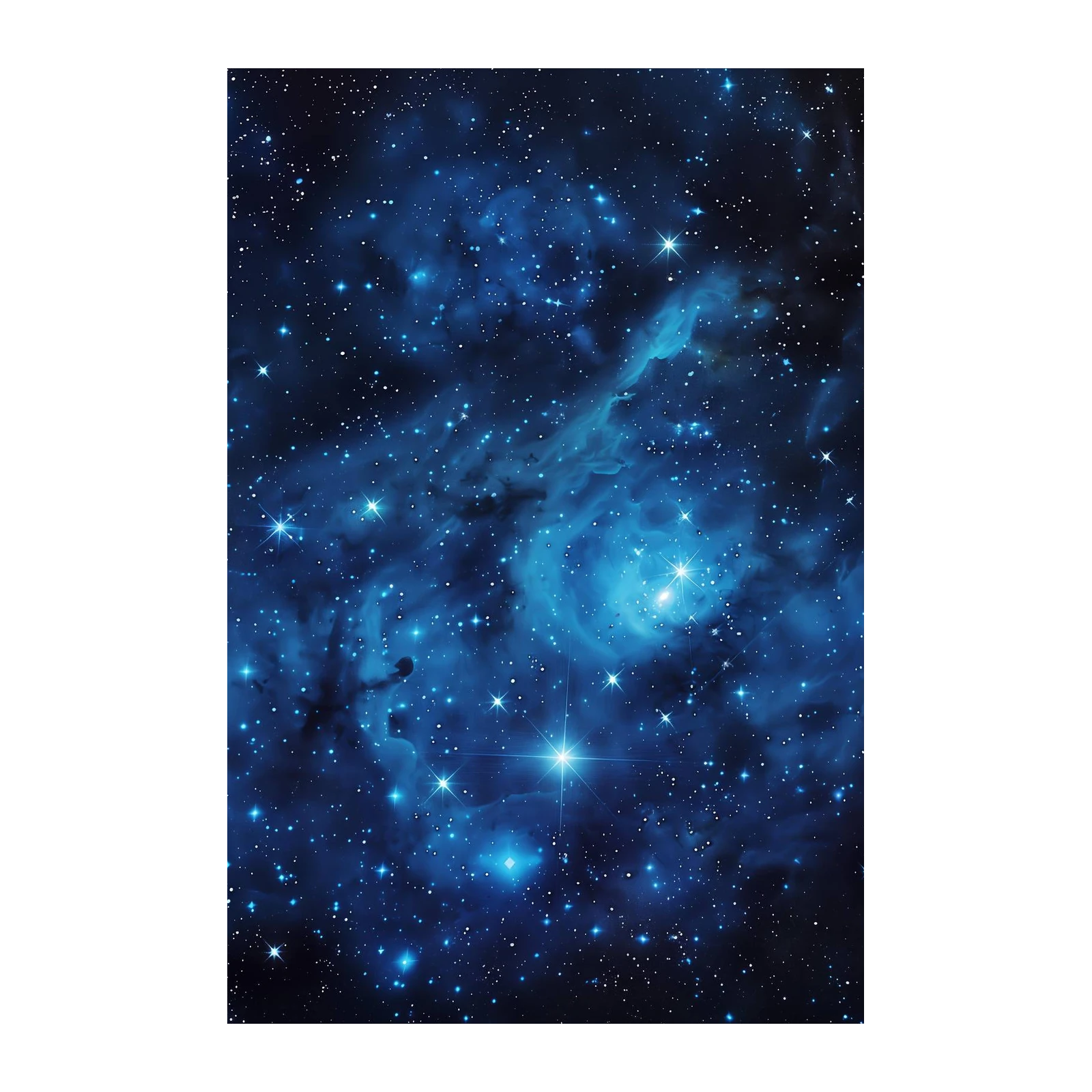 Enchanting Nebula & Stars Wall Art
