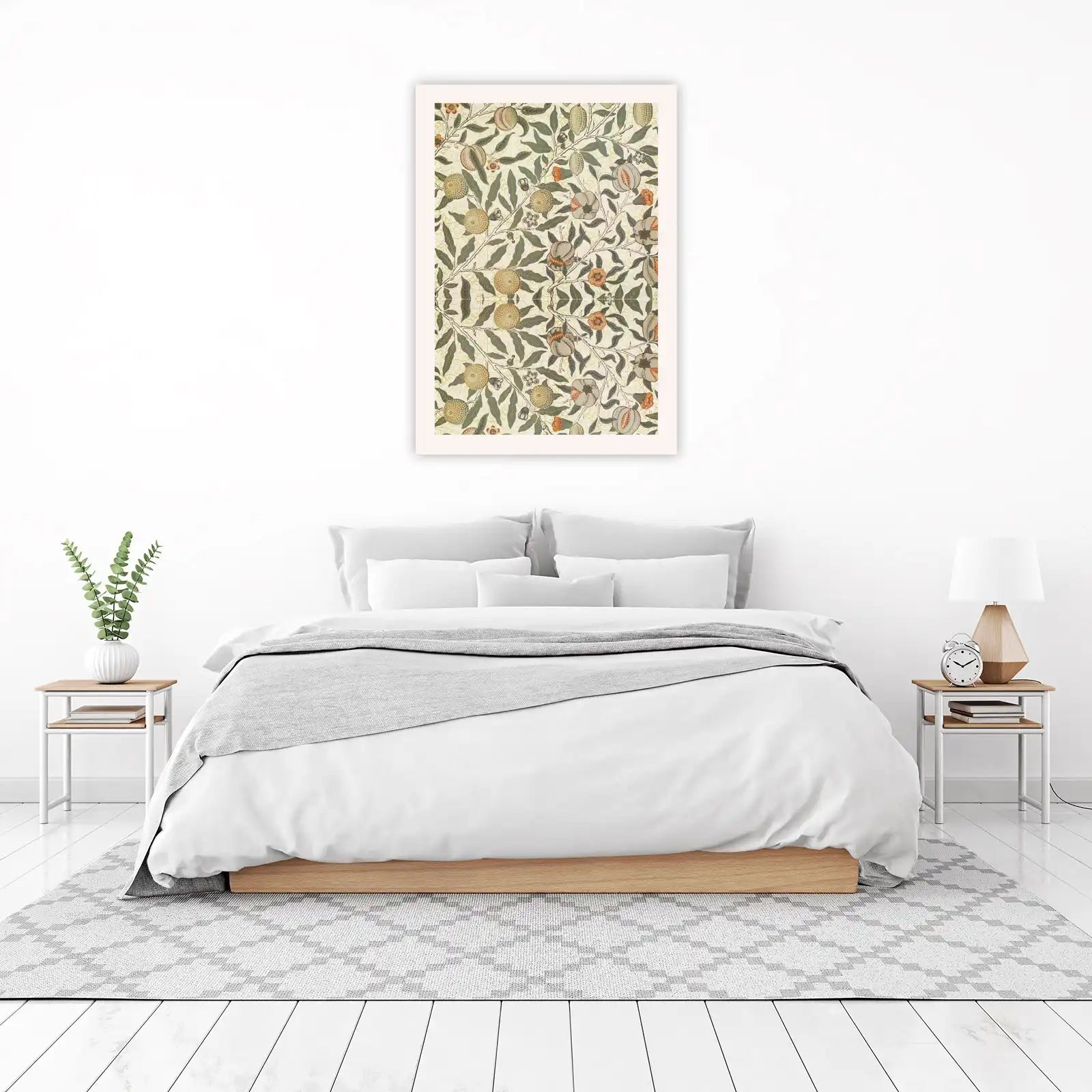 Vintage Botanical Pomegranate Wall Art Wall Art