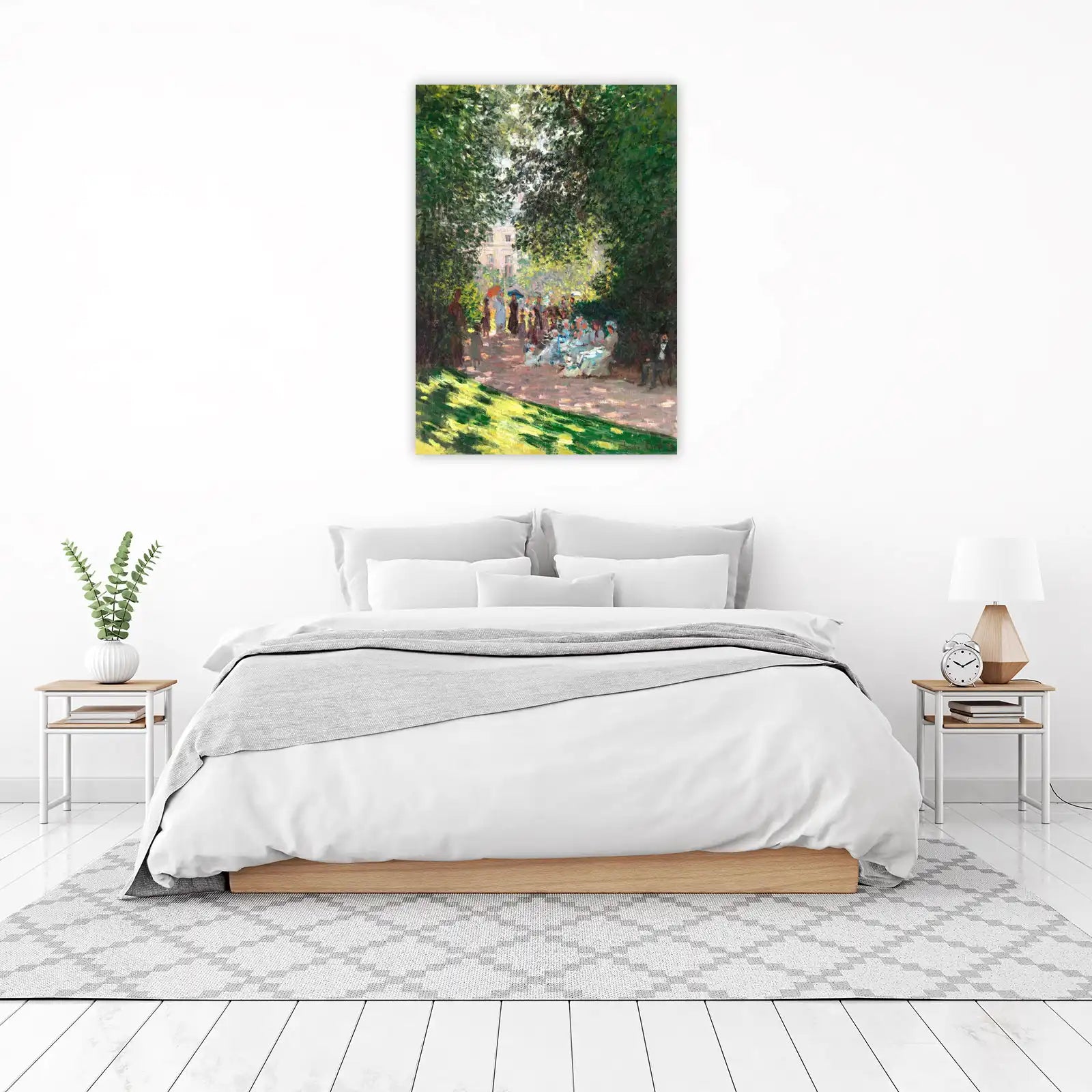 Impressionist Garden Gathering Wall Art
