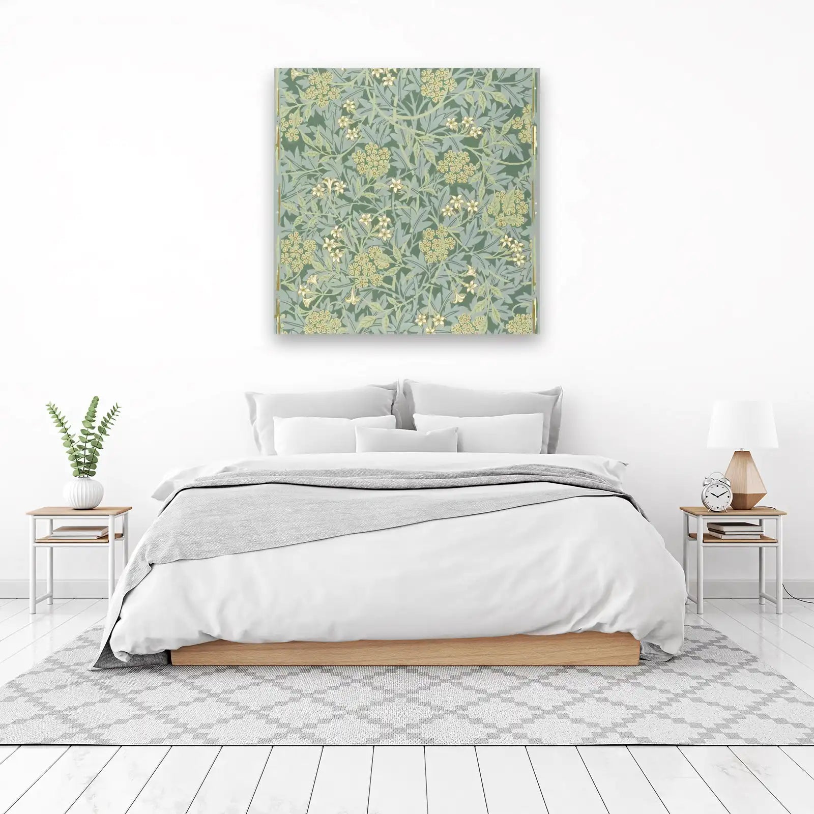 Serene Botanical Floral Wall Art