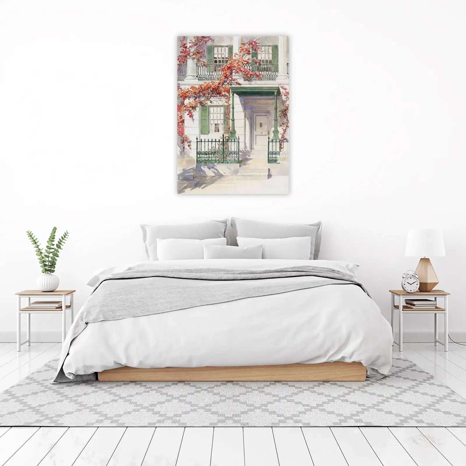 Autumnal Elegance Architectural Wall Art