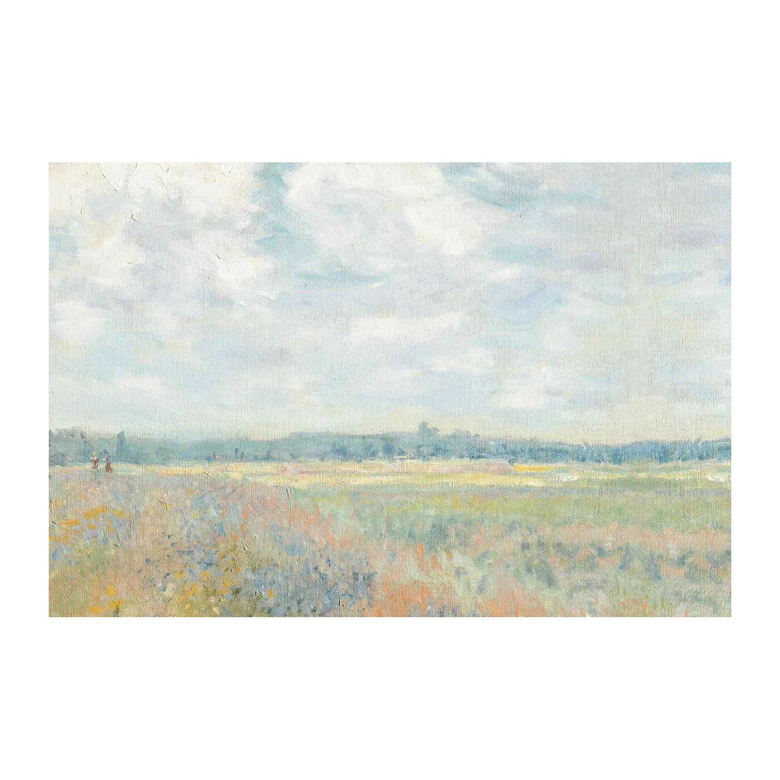 Impressionist Field Landscape Wall Art