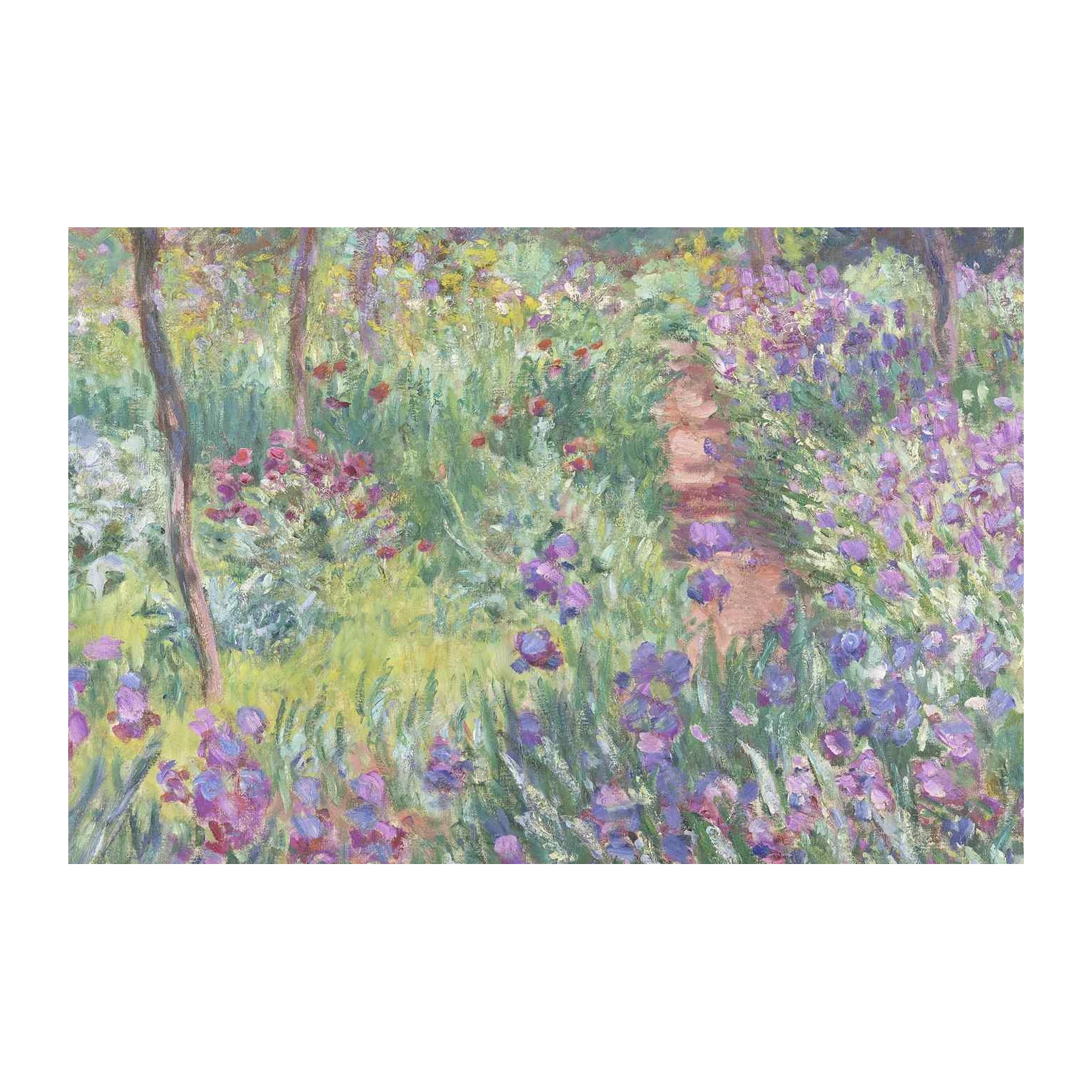Monet's Garden Path Wall Art