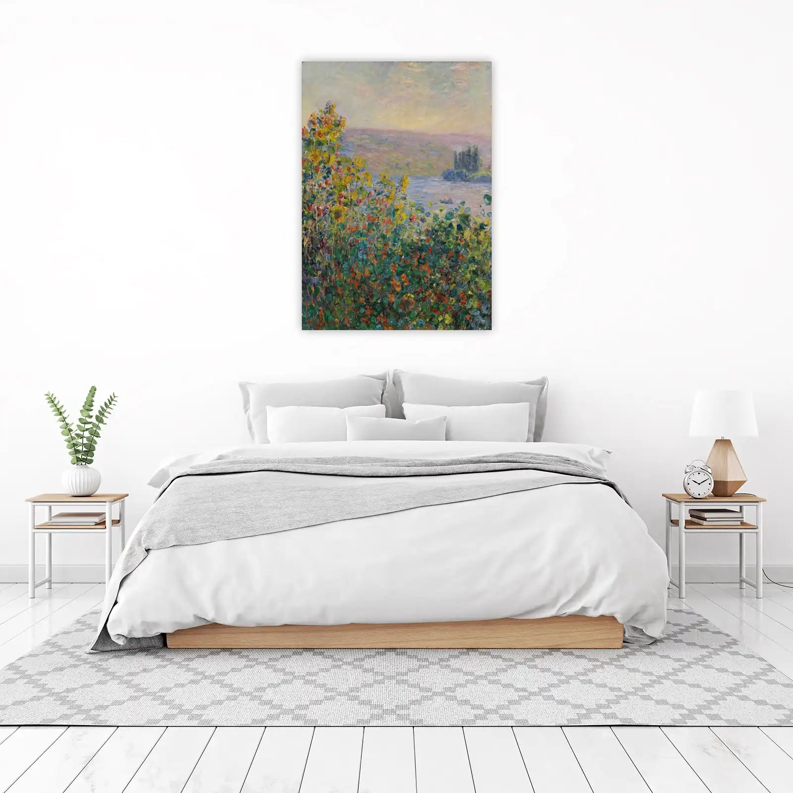 Impressionist Garden Landscape Wall Art