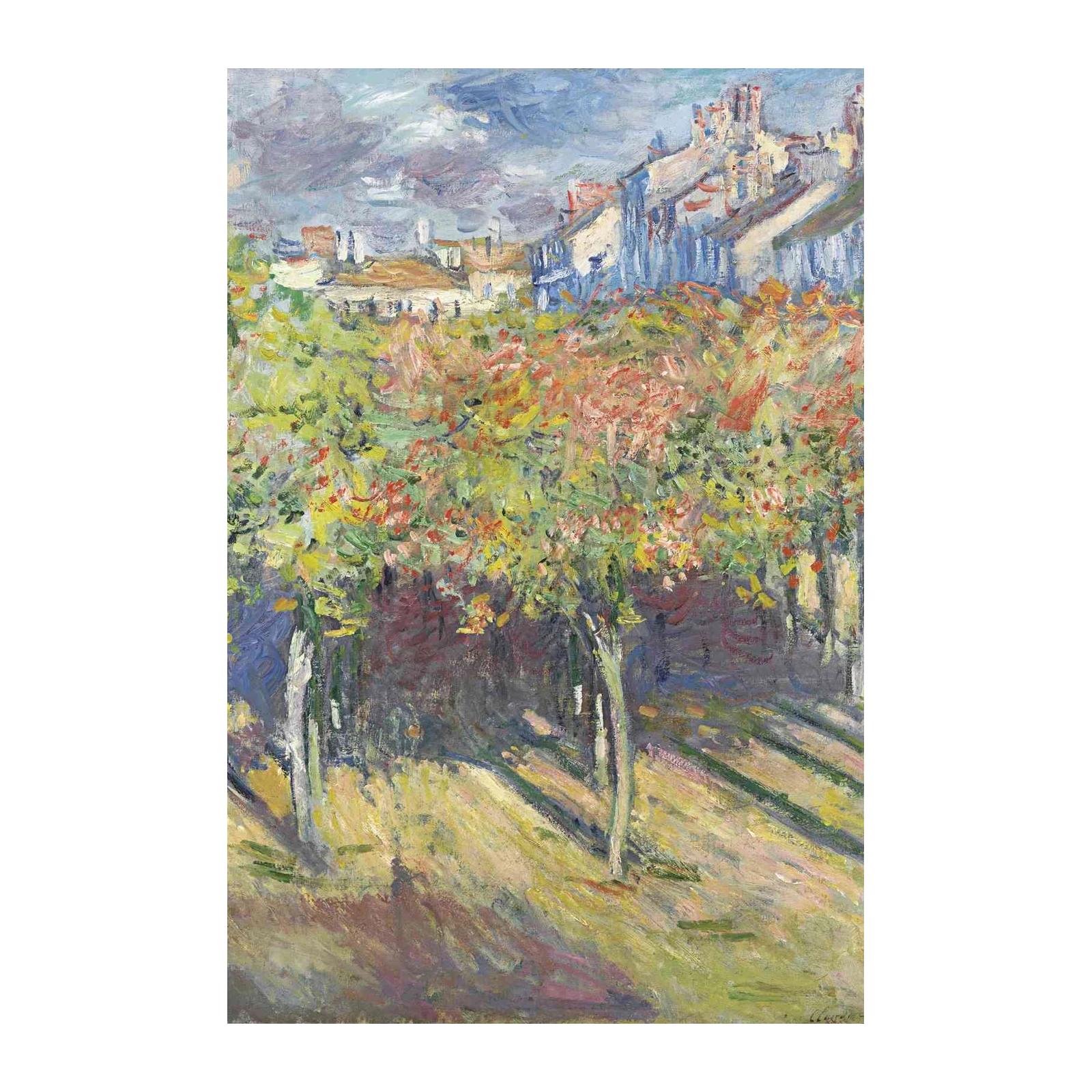 Impressionist Street View Wall Art