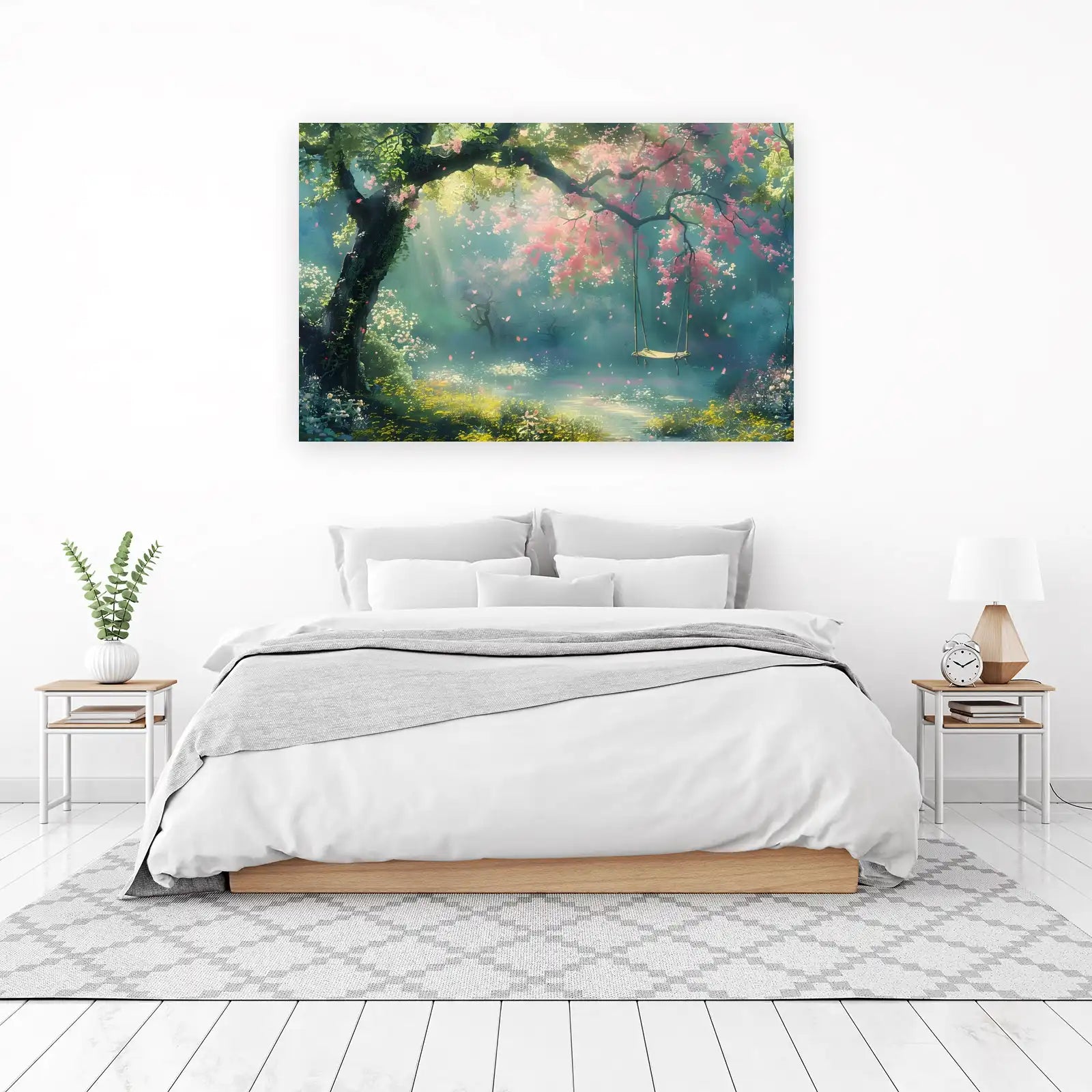 Enchanted Garden Swing Wall Art