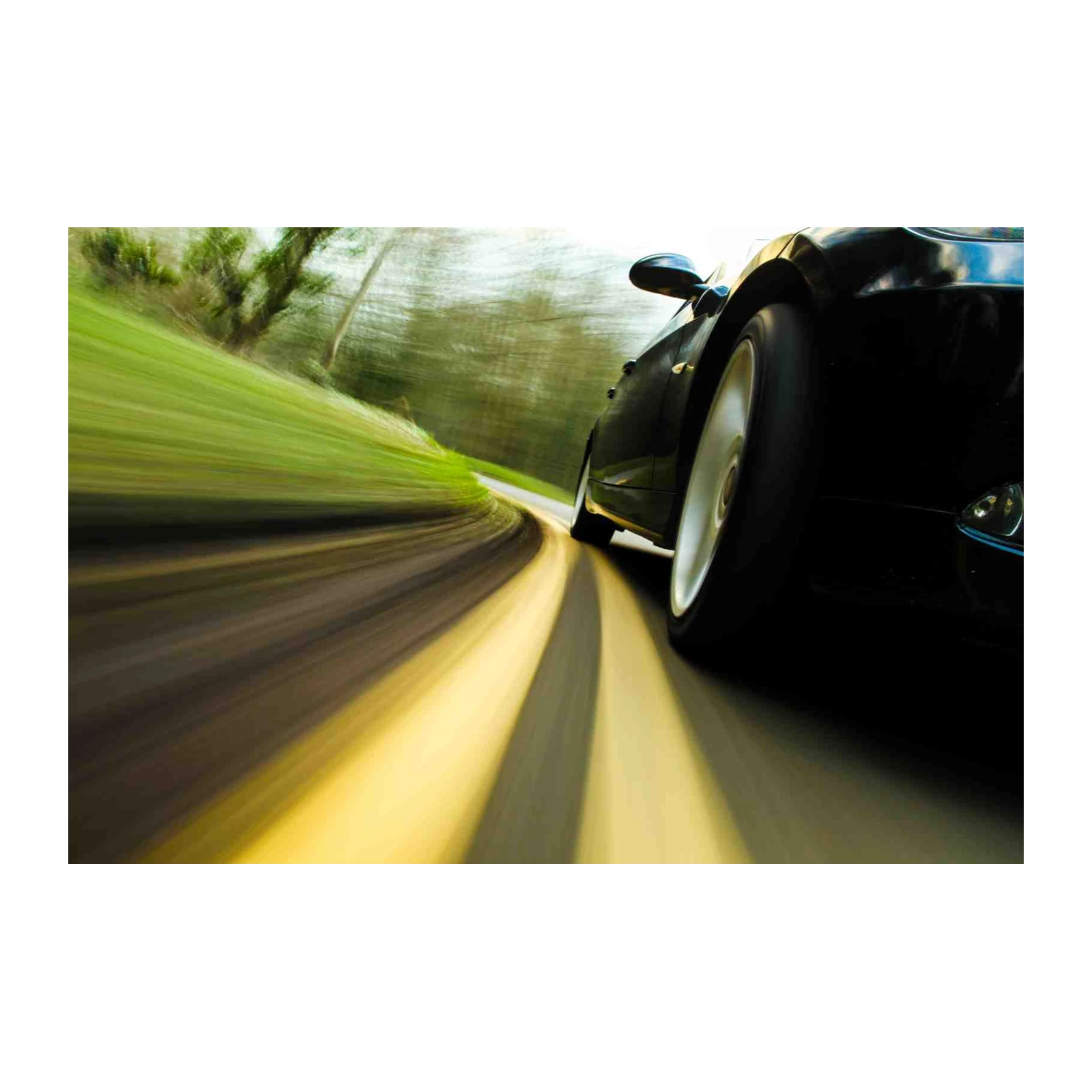 Dynamic Motion Speed Car Wall Art Wall Art