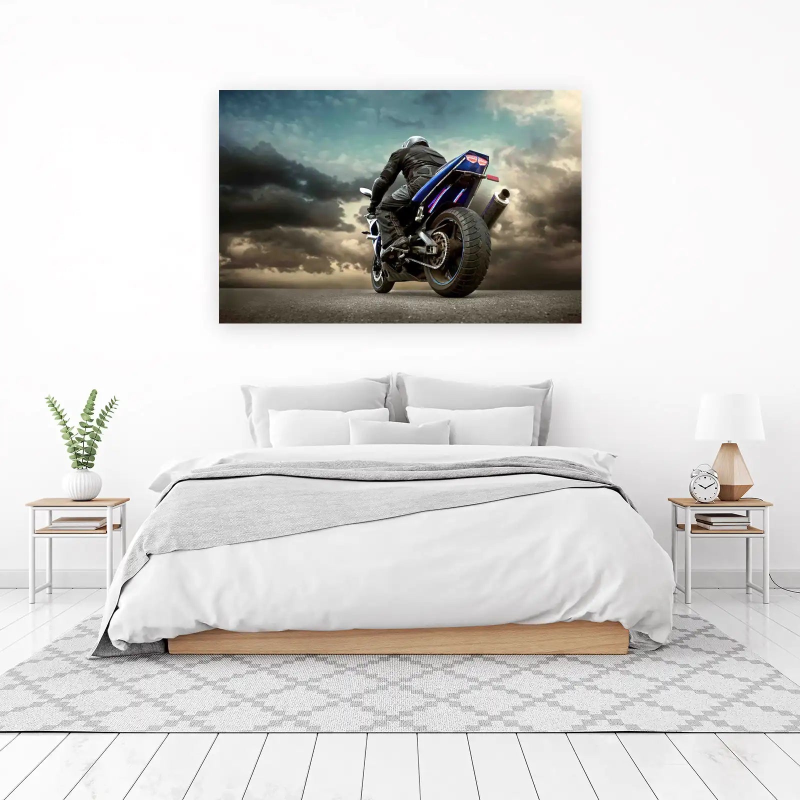 Ride into Adventure: Motorcycle Wall Art