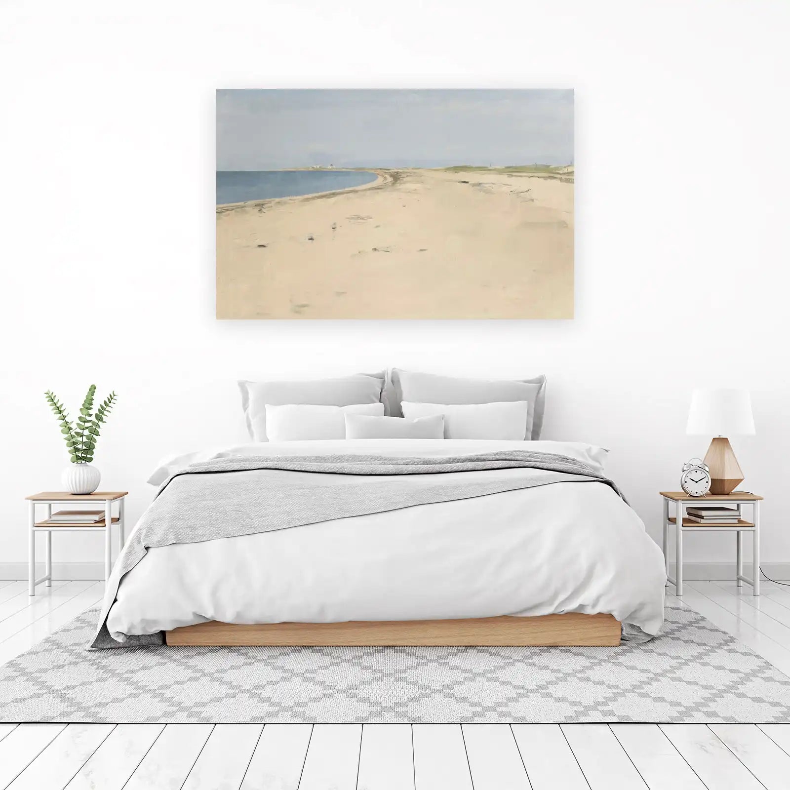 Serene Beach Landscape Wall Art Wall Art