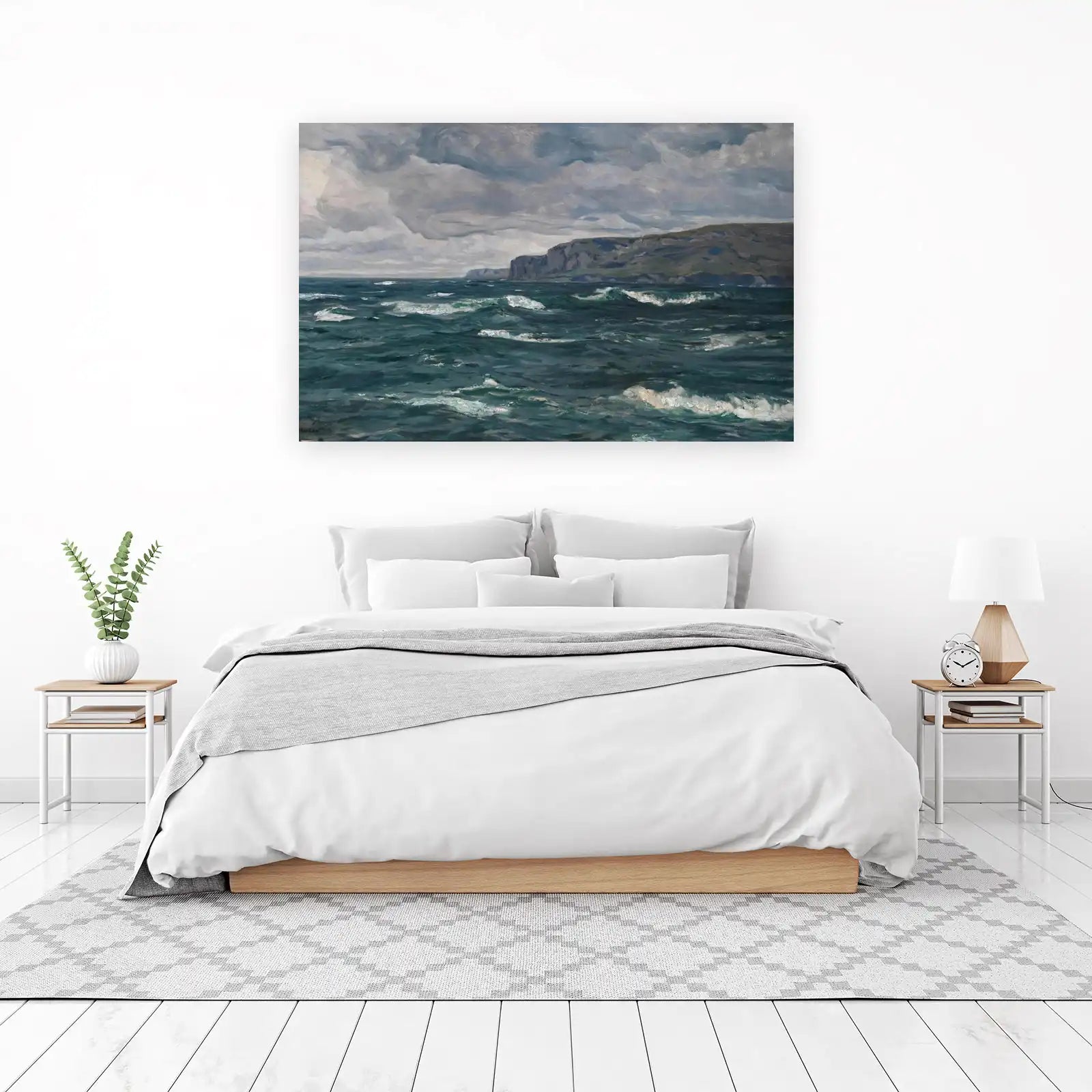 Dramatic Coastal Waves Wall Art
