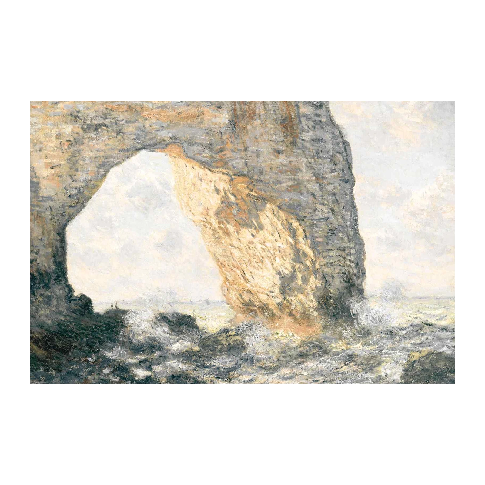 Monet's Etretat Arch Wall Art Wall Art