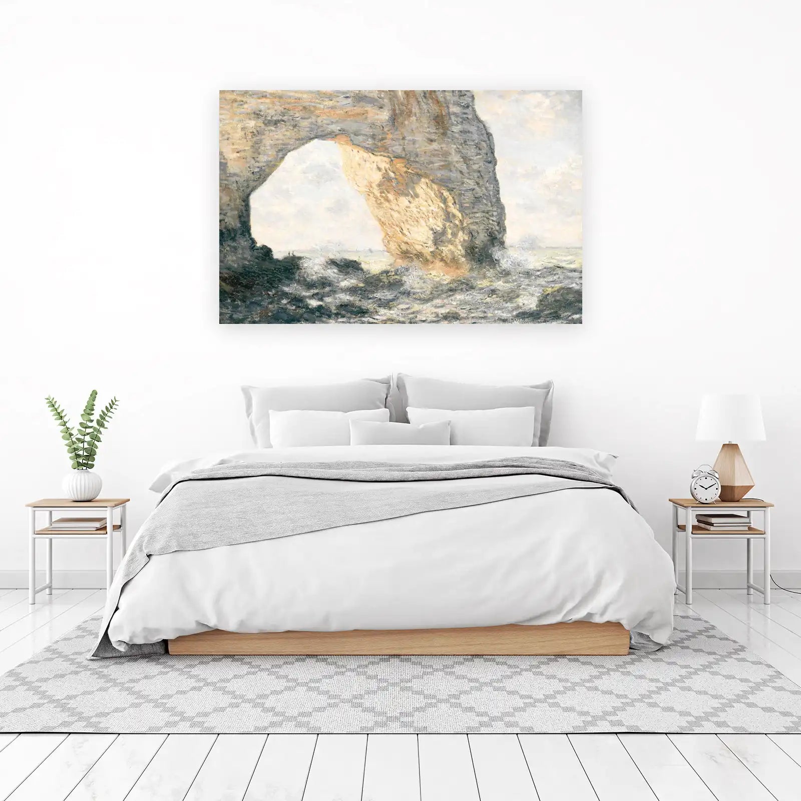 Monet's Etretat Arch Wall Art Wall Art