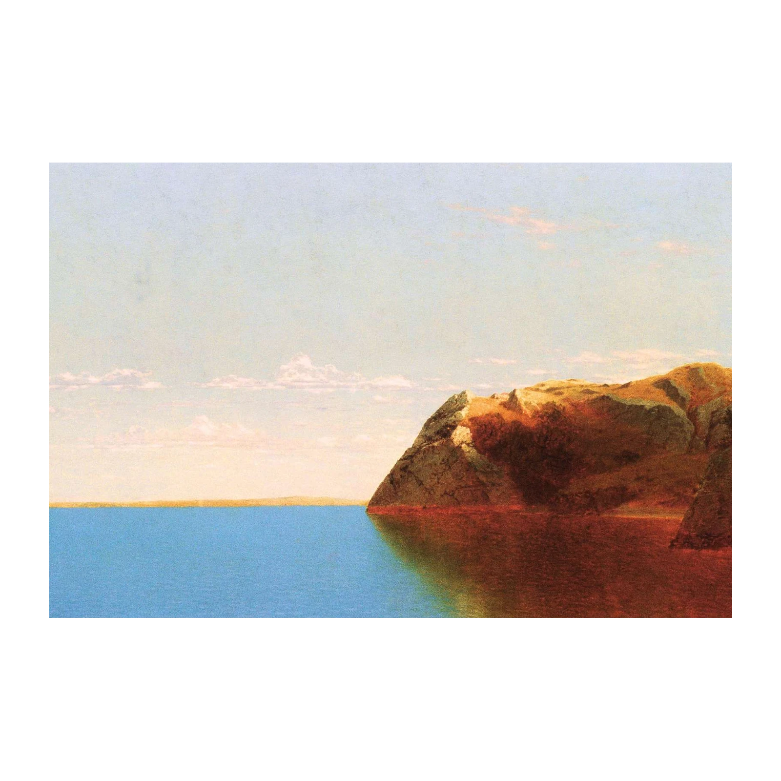 Serene Coastal Cliffs & Ocean Wall Art