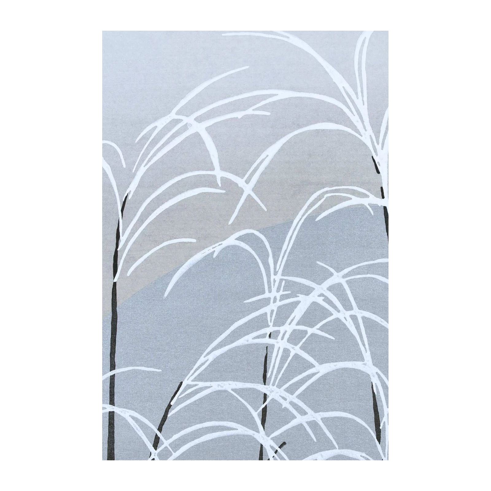 Serene Pampas Grass Minimalist Wall Art