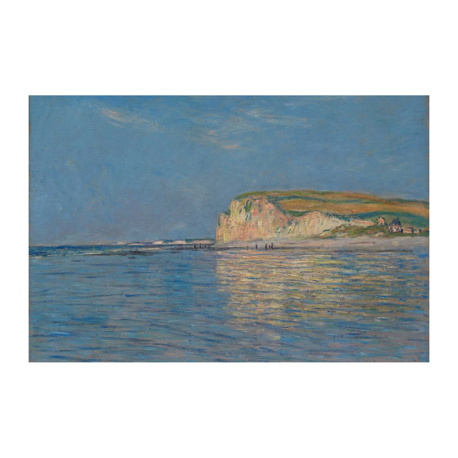 Coastal Cliffs Impressionist Seascape Wall Art