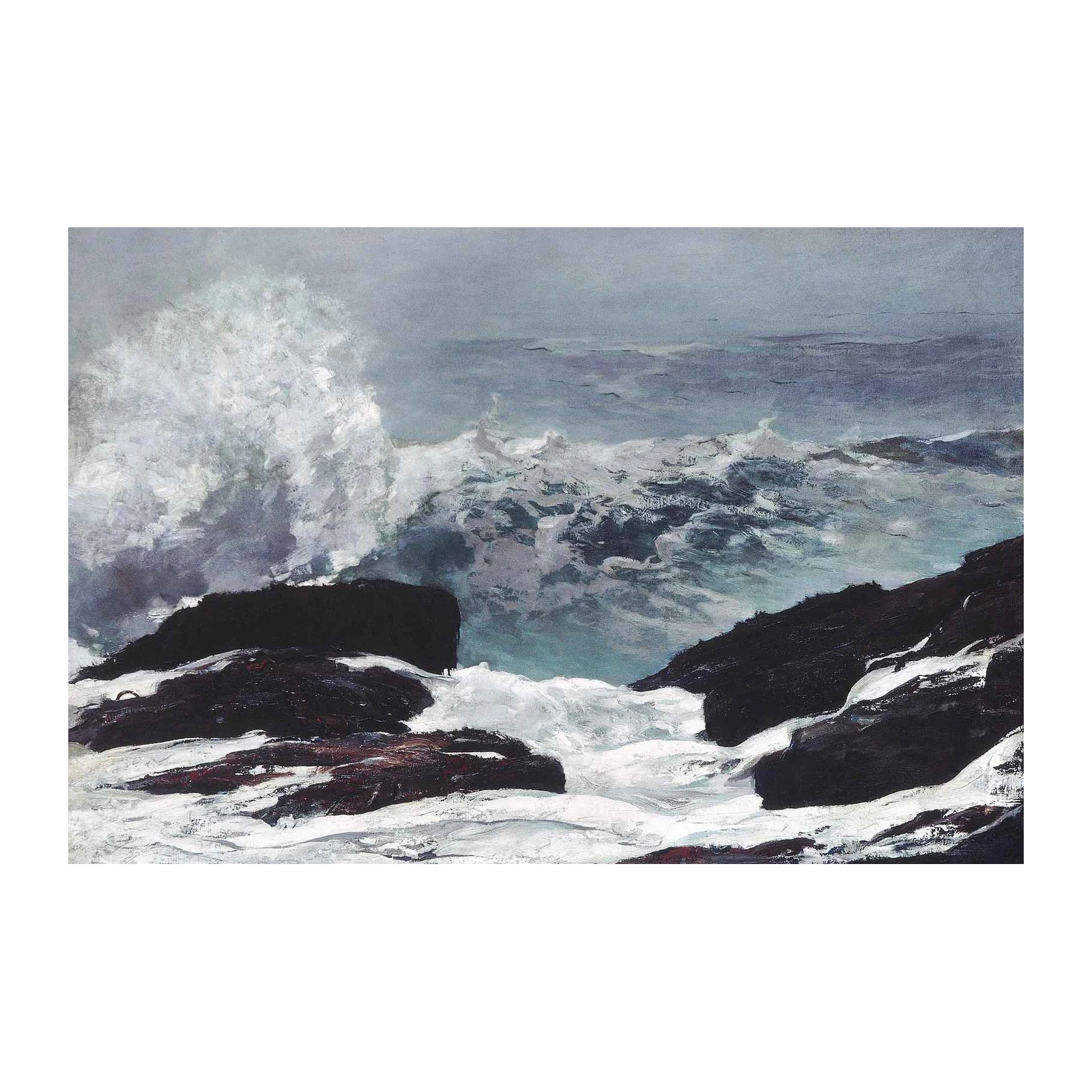 Dramatic Ocean Wave Coastal Wall Art
