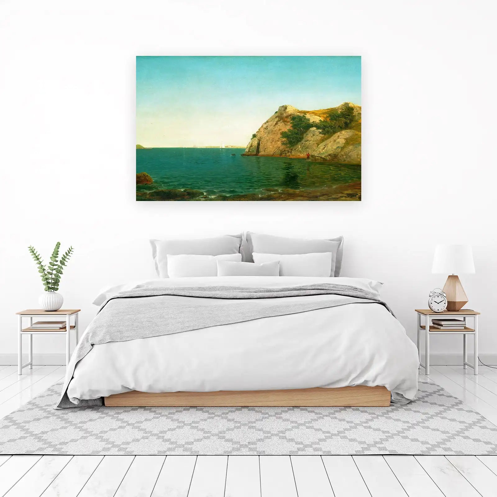 Tranquil Coastal Landscape Wall Art