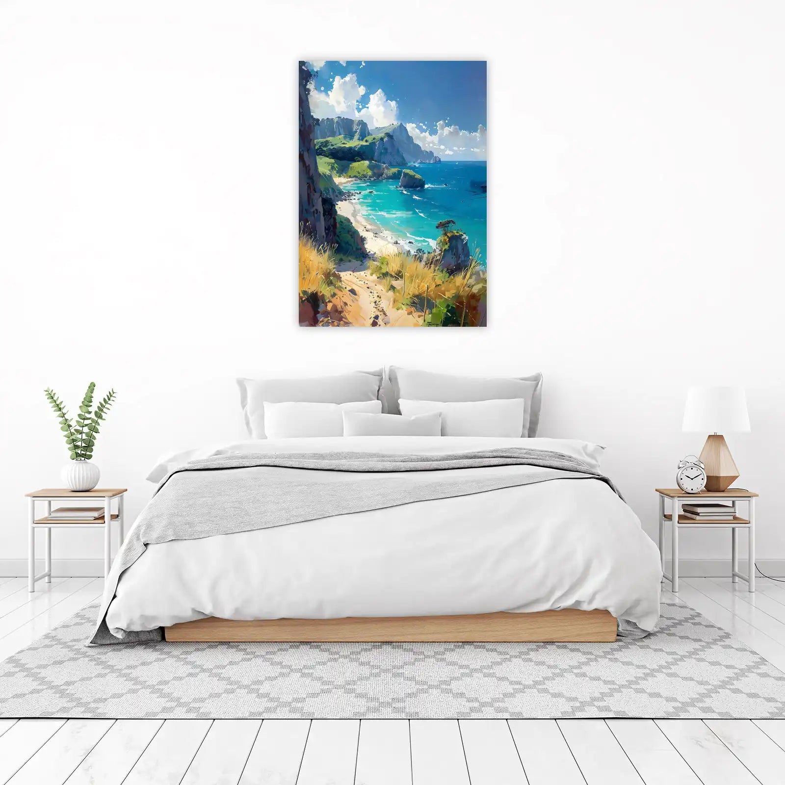 Coastal Paradise Landscape Wall Art