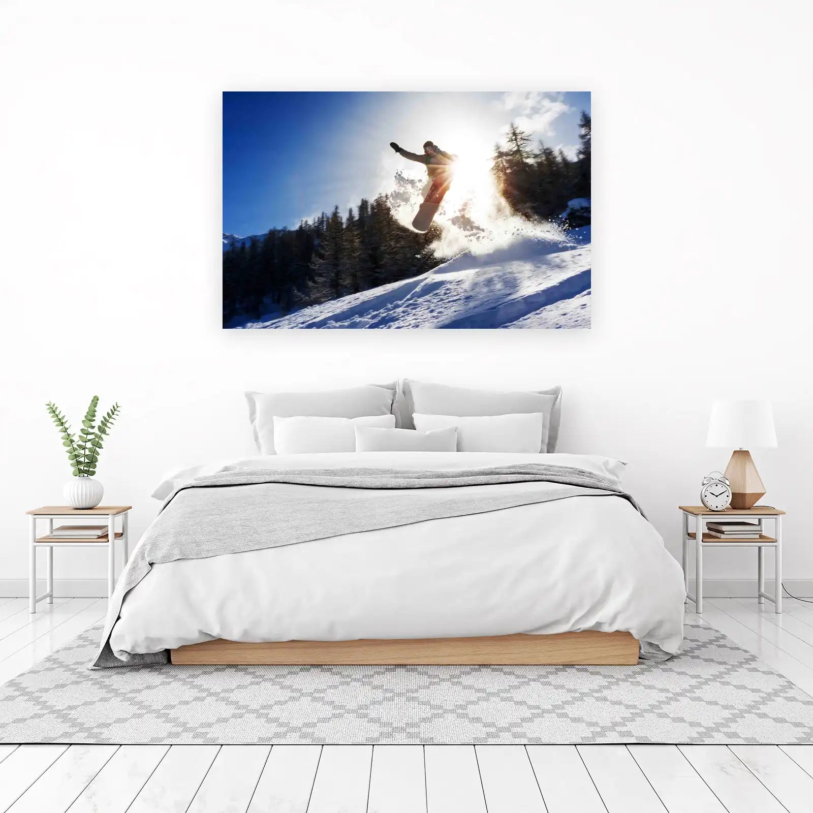 Epic Snowboarding Jump Wall Art