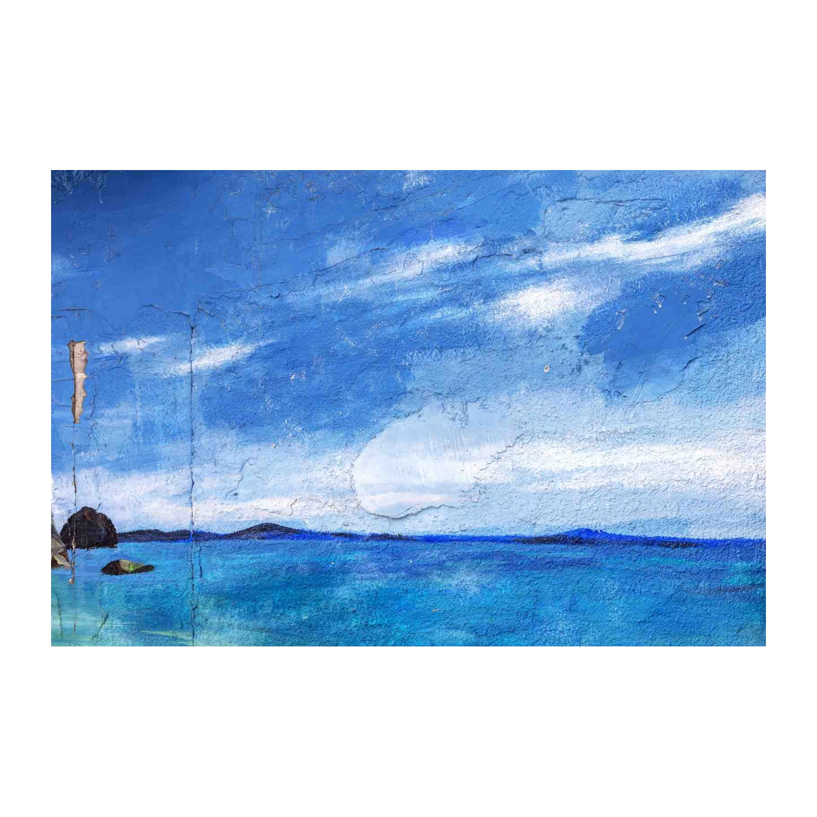 Coastal Serenity Ocean Sky Wall Art