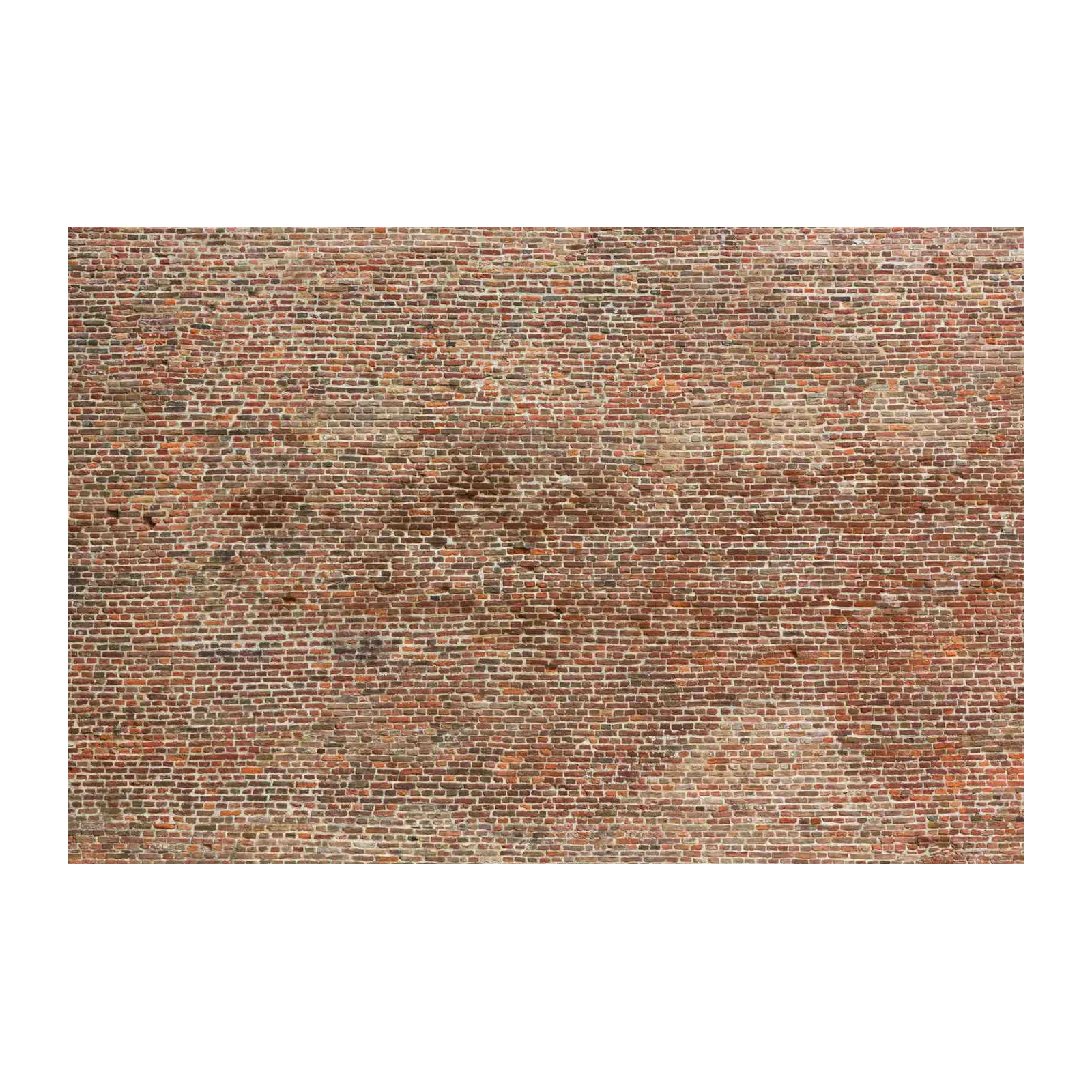 Rustic Red Brick Texture Wall Art
