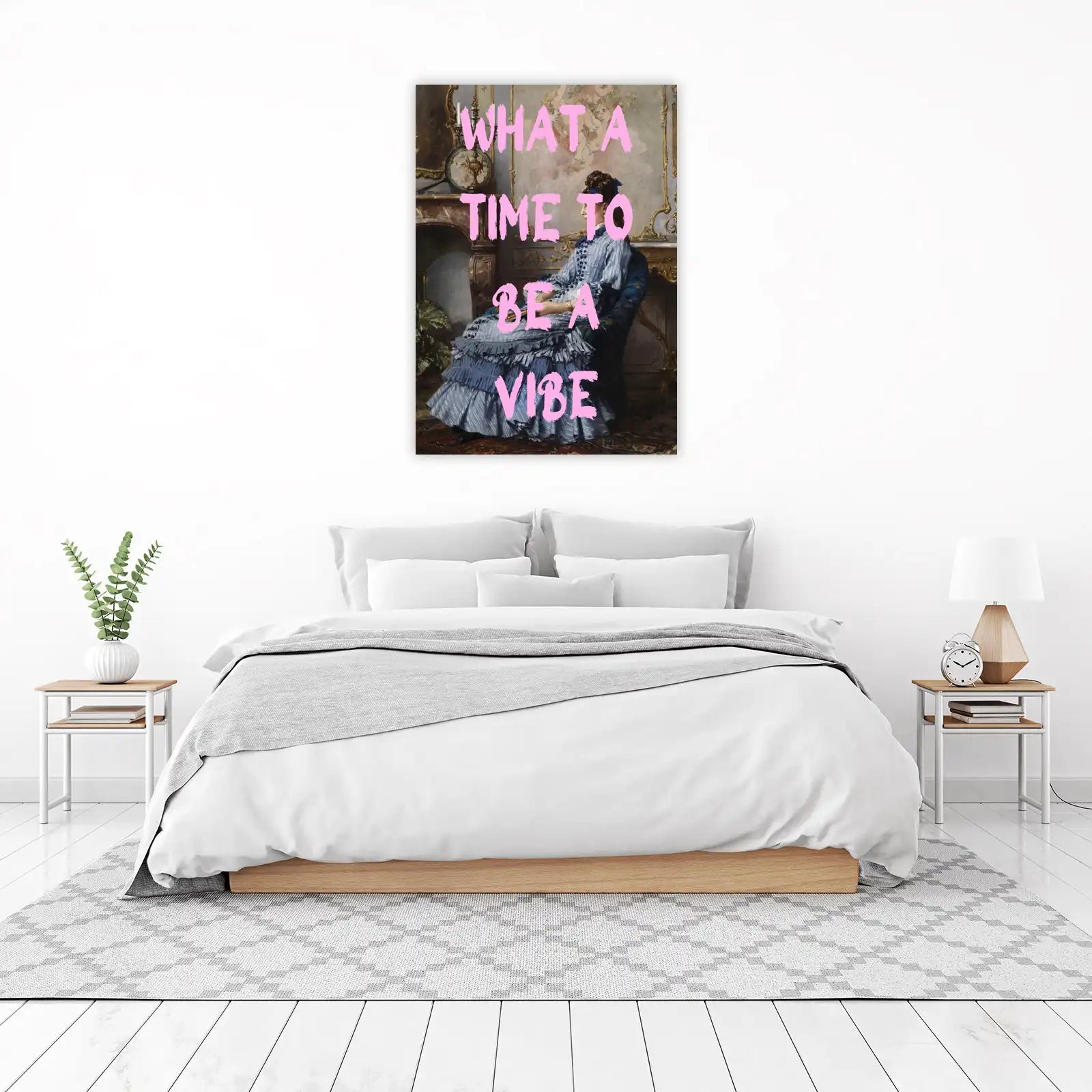What A Time To Be A Vibe Wall Art