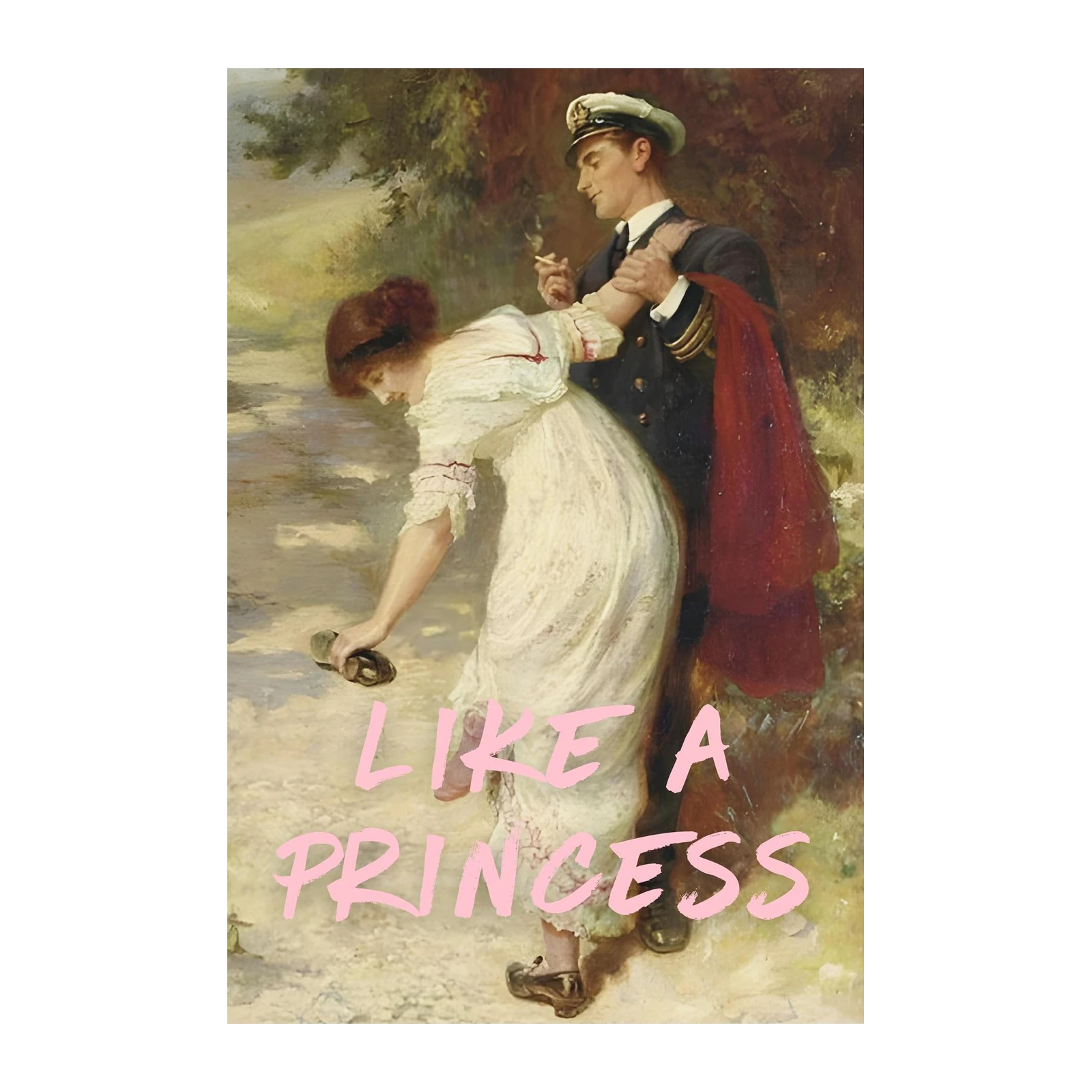 Romantic Victorian Couple Wall Art
