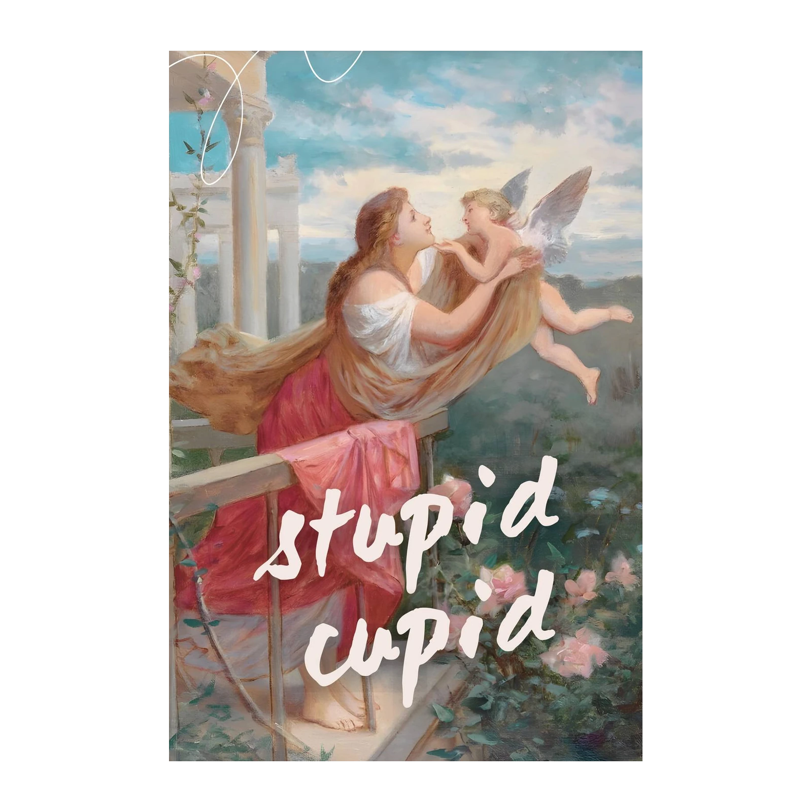 Stupid Cupid Romantic Ballet Wall Art