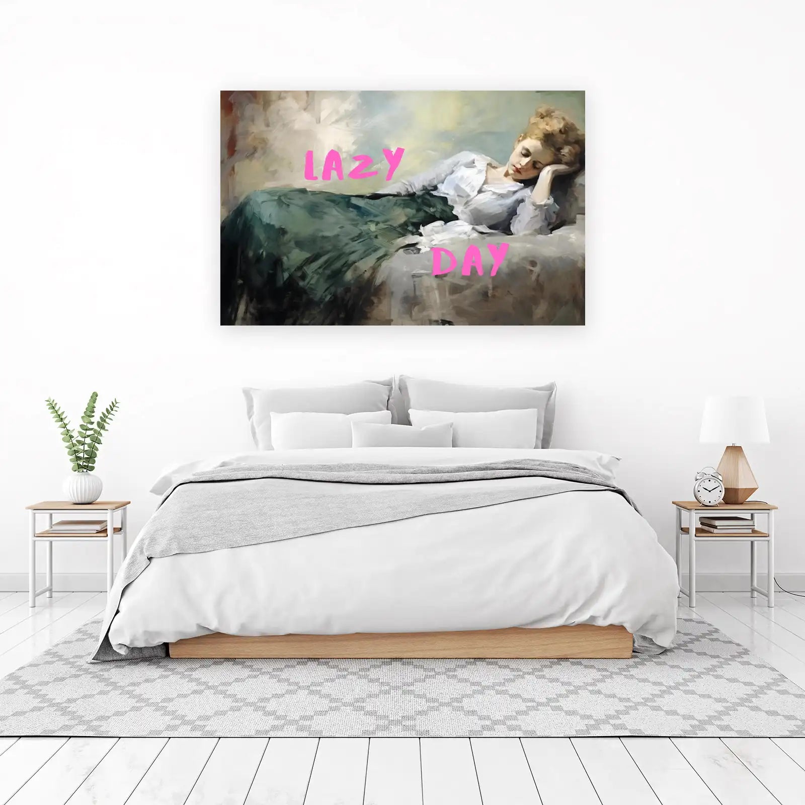 Lazy Day Vintage Art Wall Art