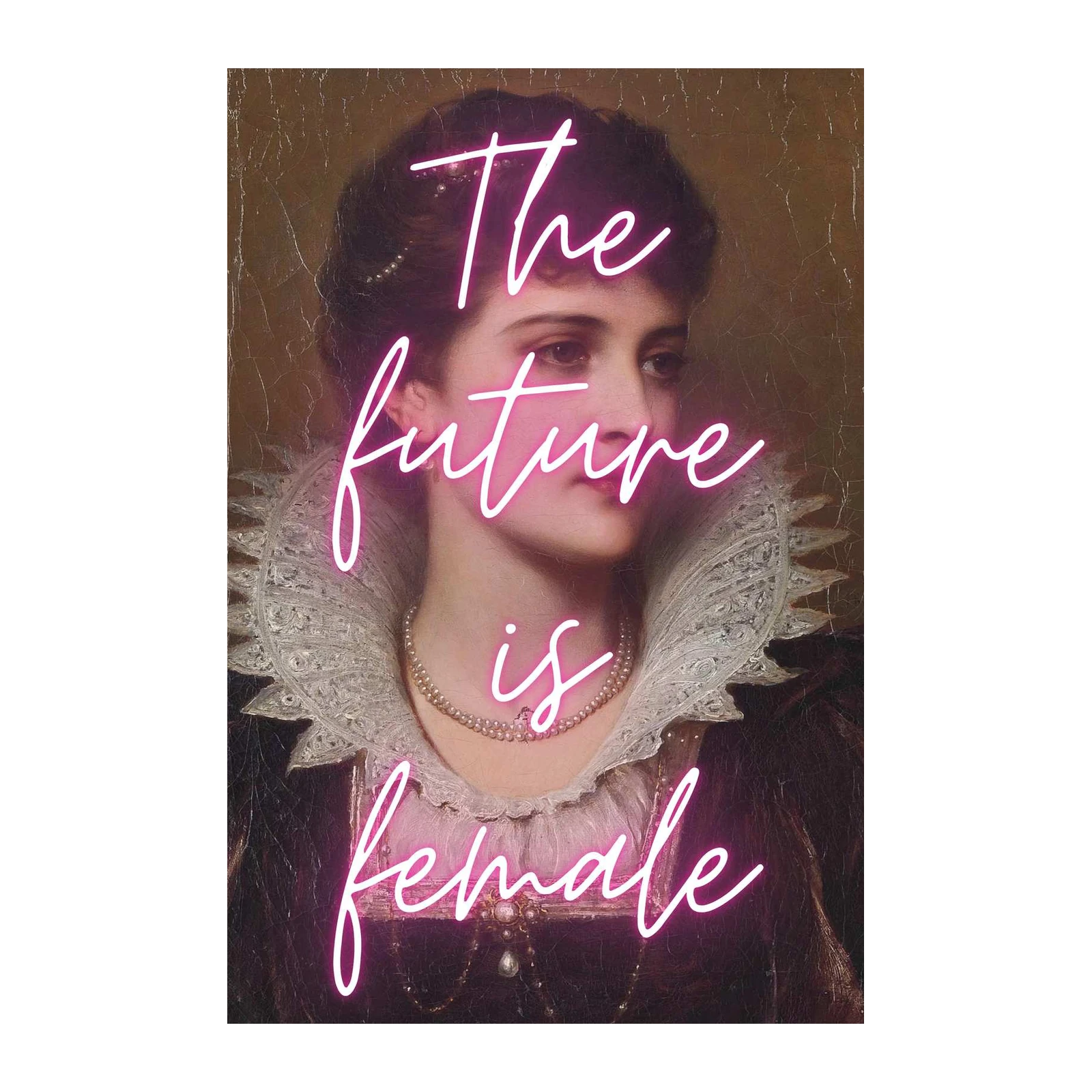 Empowering 'The Future is Female' Wall Art