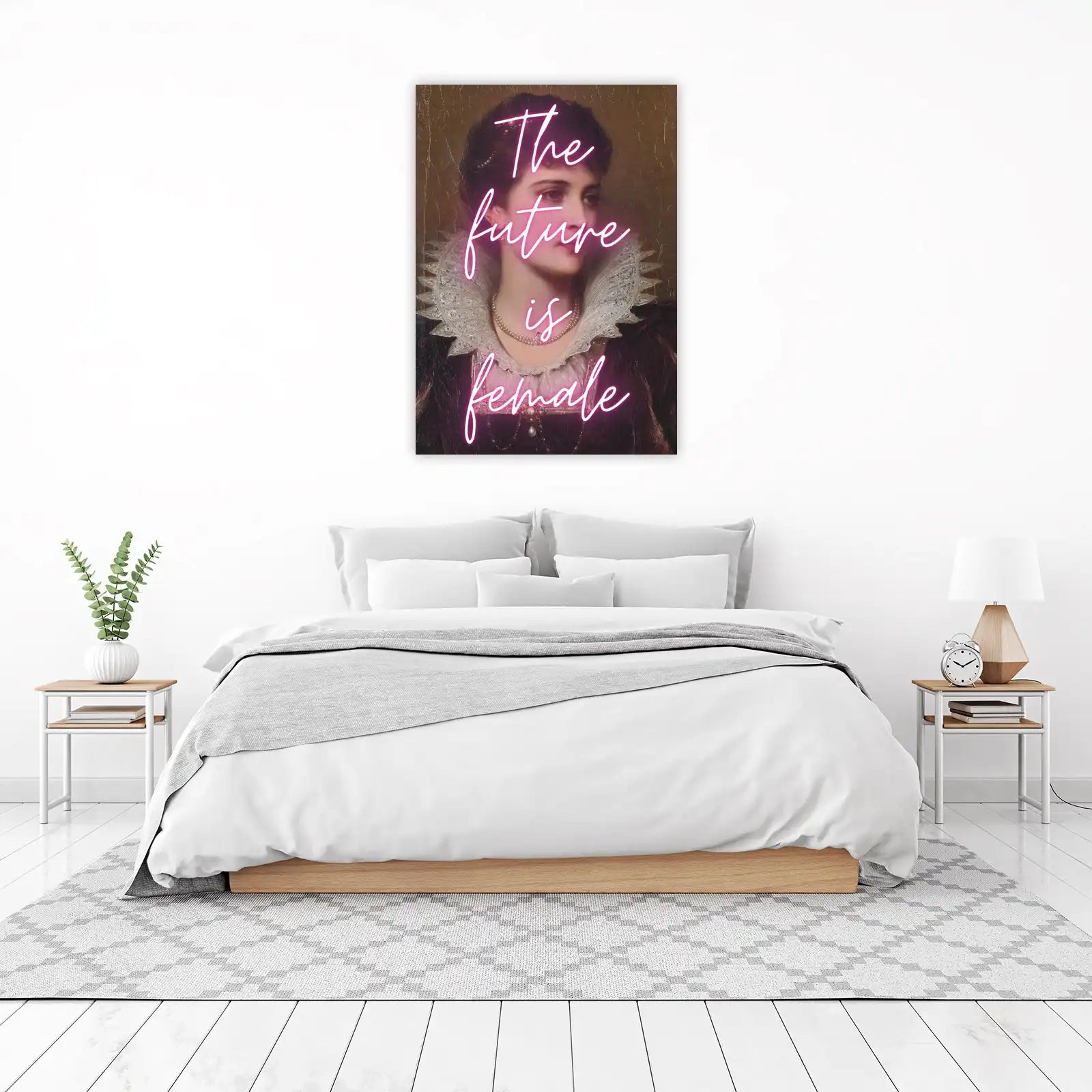 Empowering 'The Future is Female' Wall Art