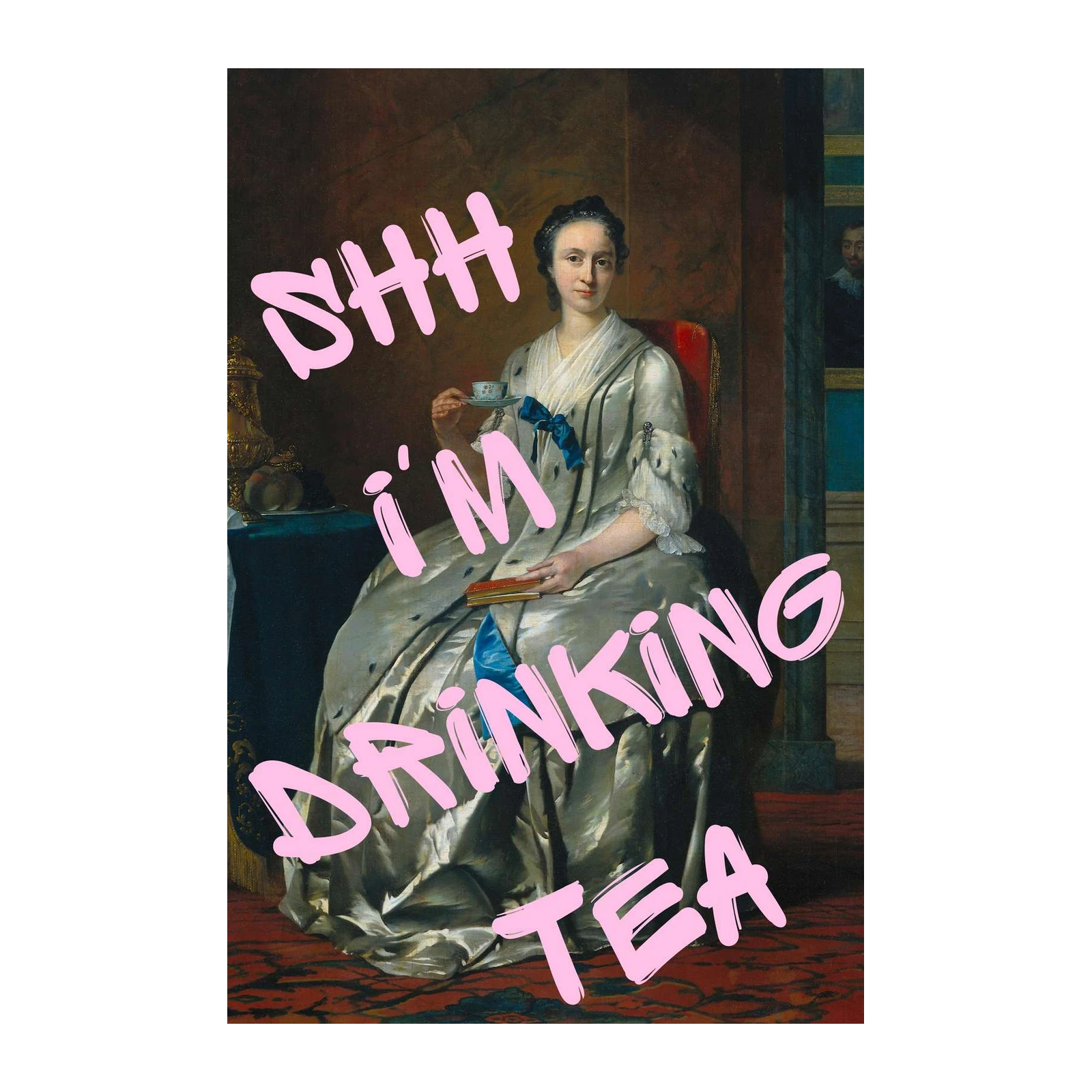 Victorian Tea Time Whimsy Wall Art