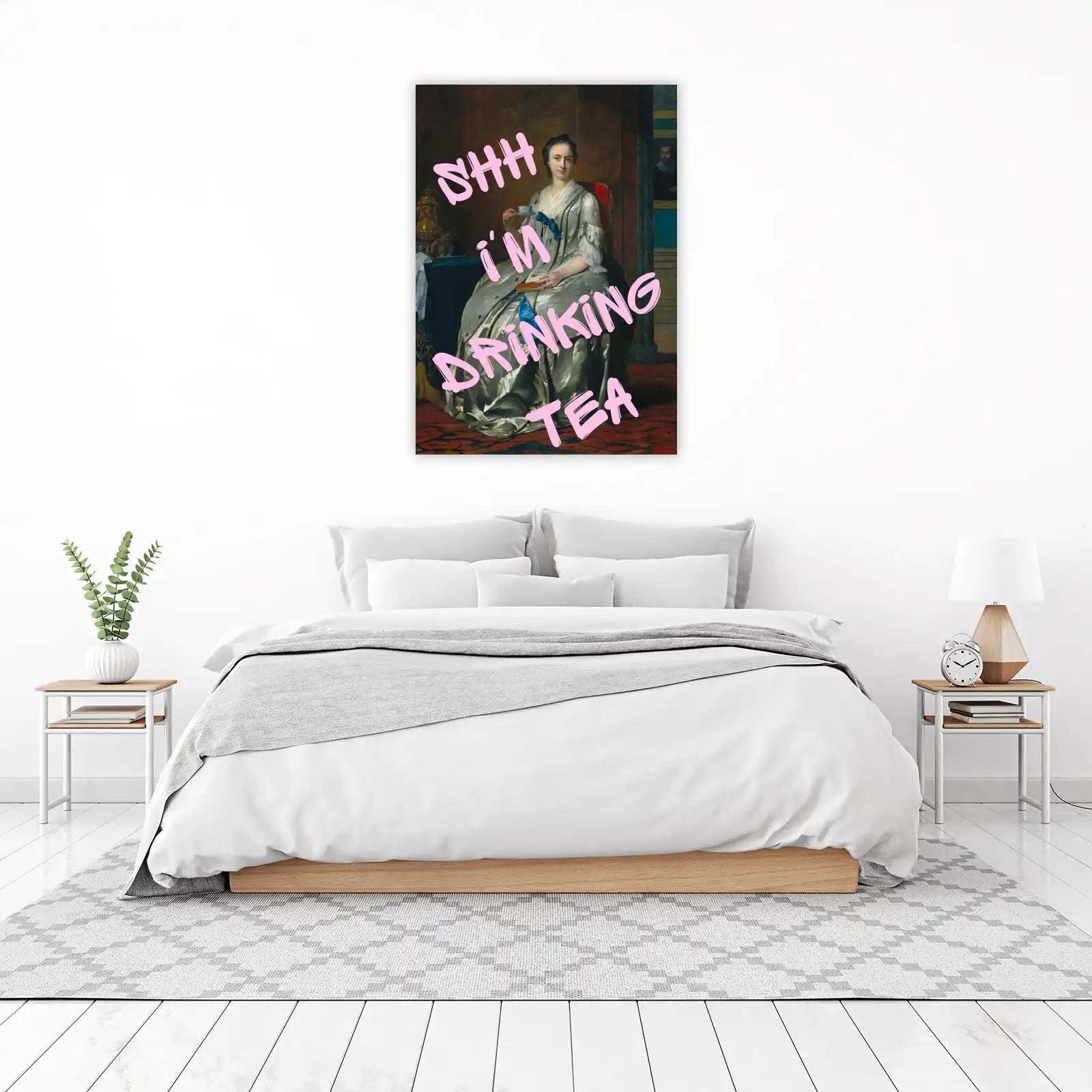 Victorian Tea Time Whimsy Wall Art