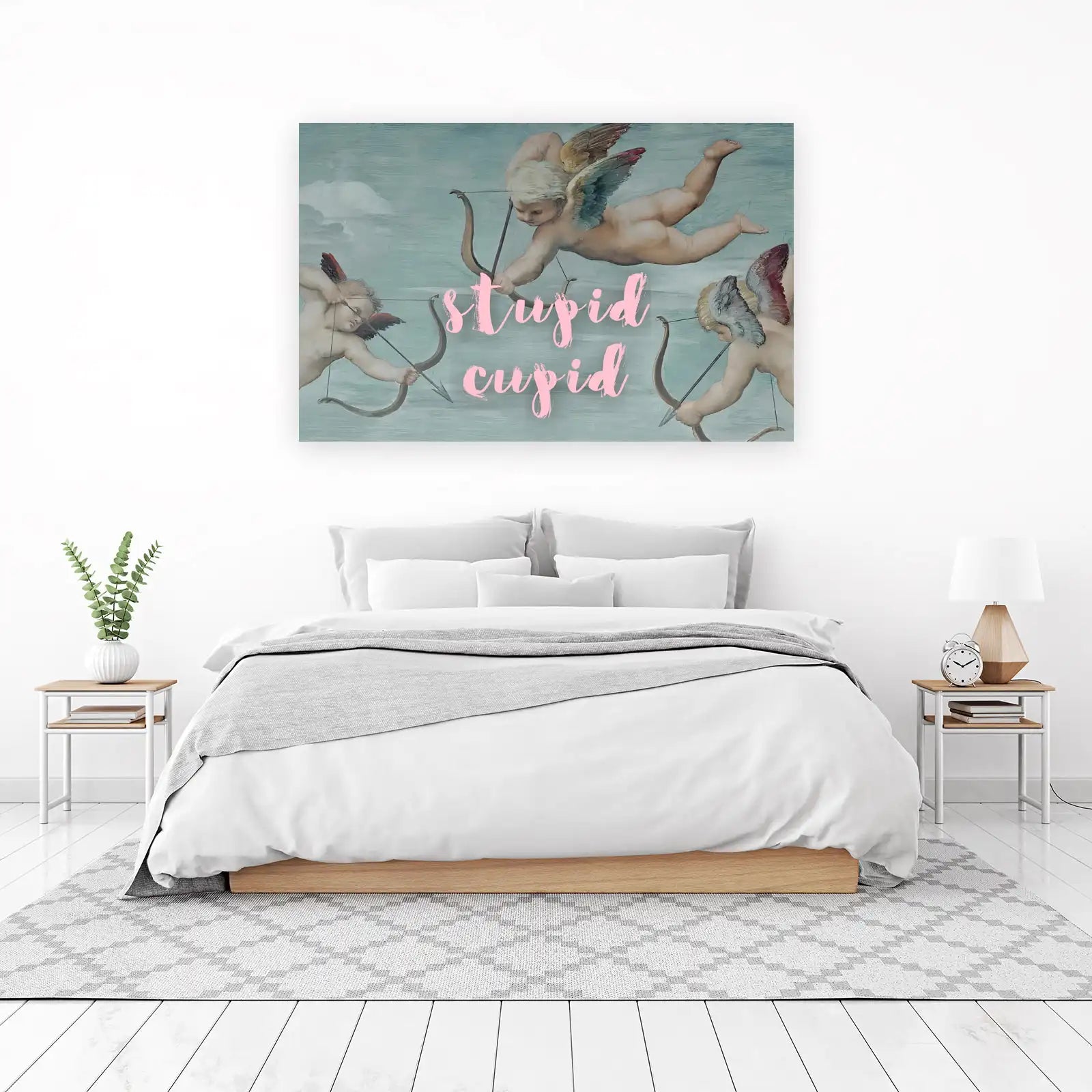 Stupid Cupid Wall Art Wall Art
