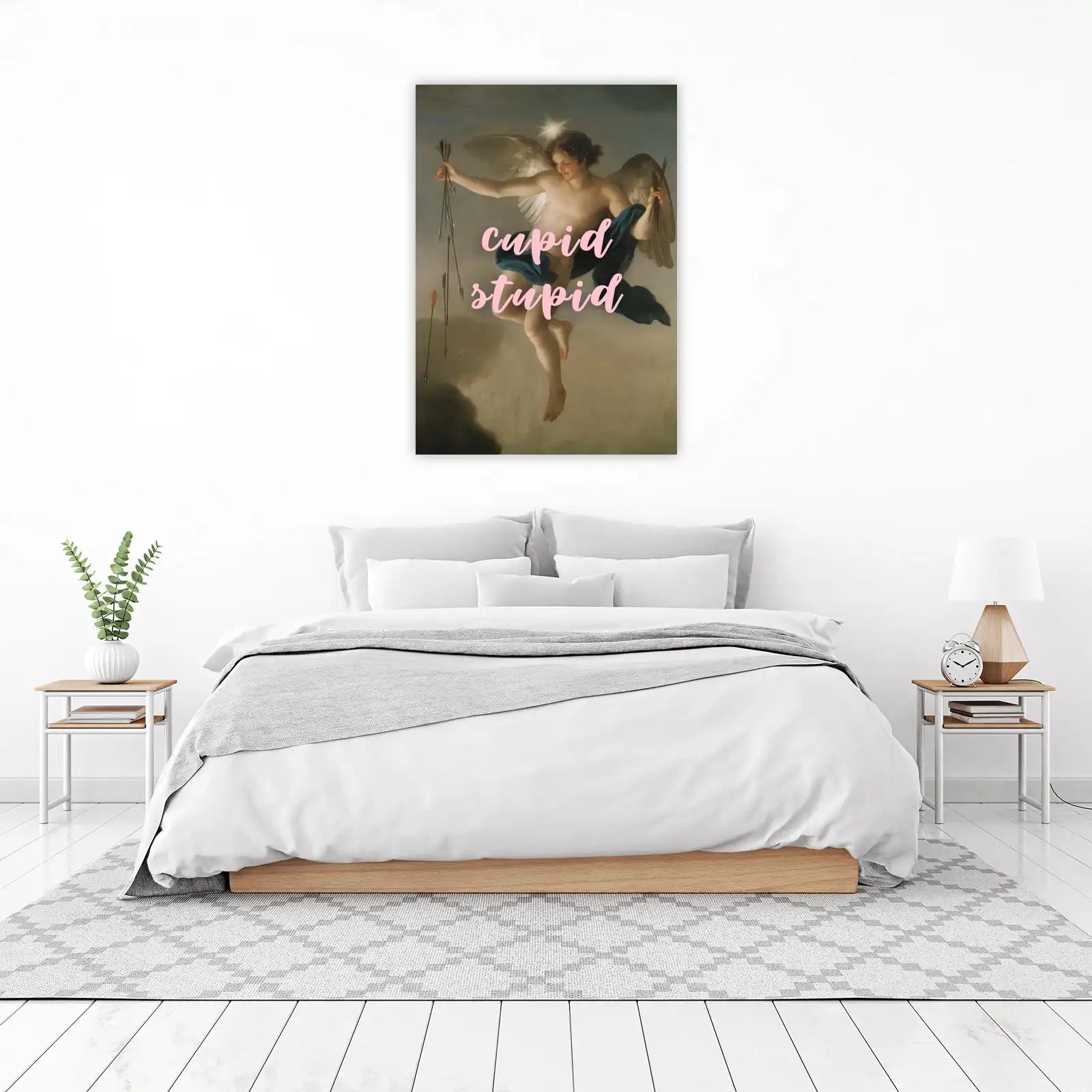 Cupid Stupid Wall Art Wall Art