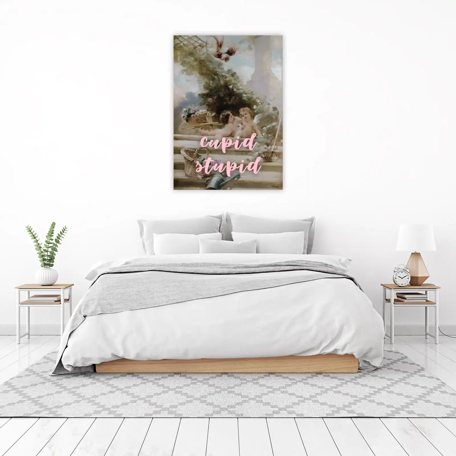 Charming Cherubs Romantic Garden Wall Art
