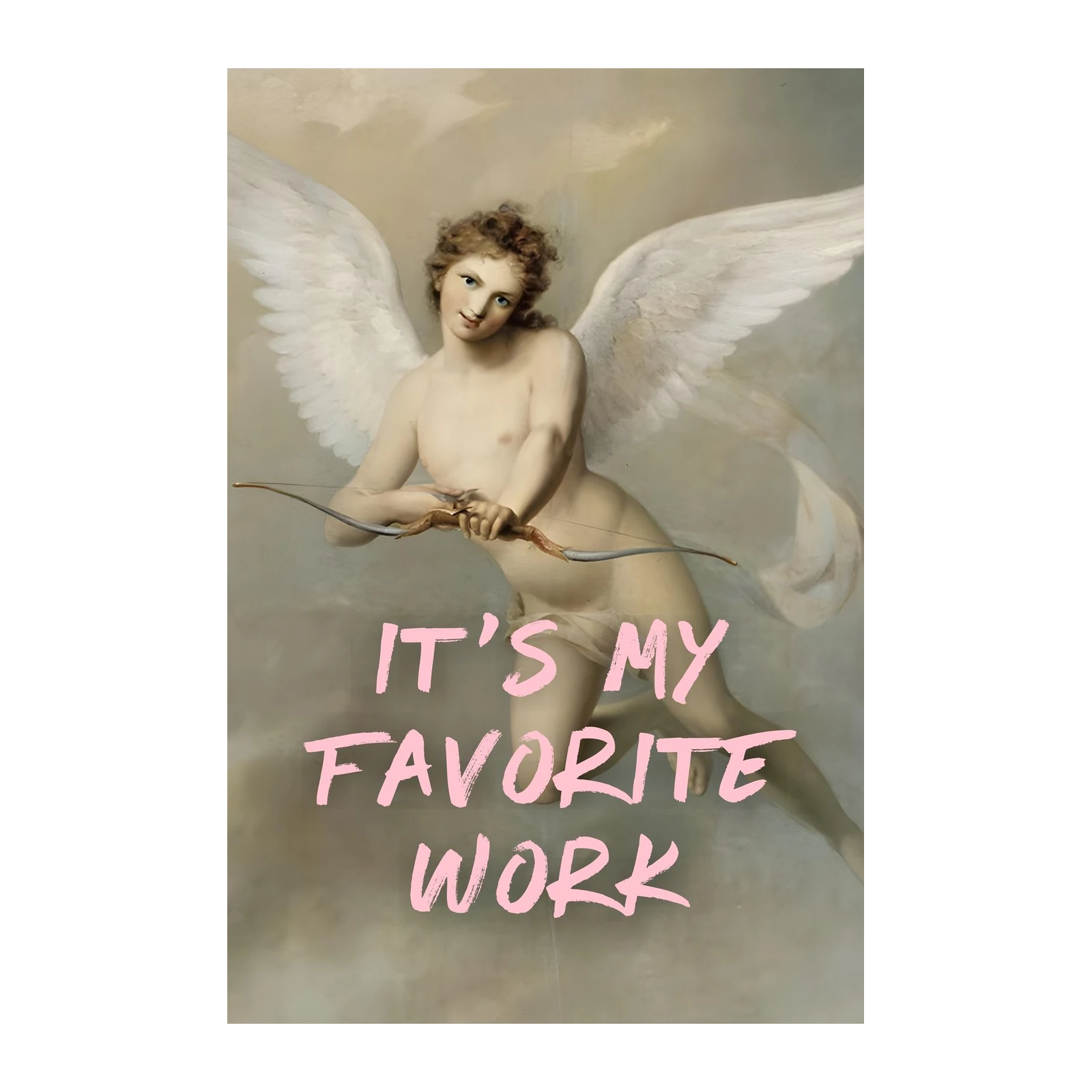 Amor's Favorite Work Wall Art