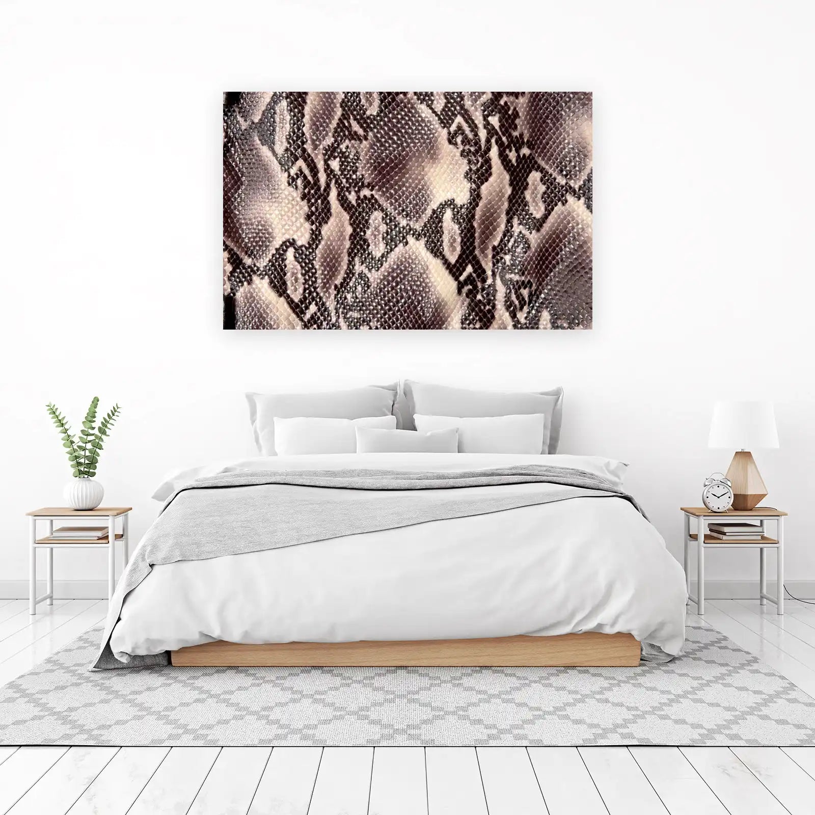 Exotic Snake Print Wall Art Wall Art